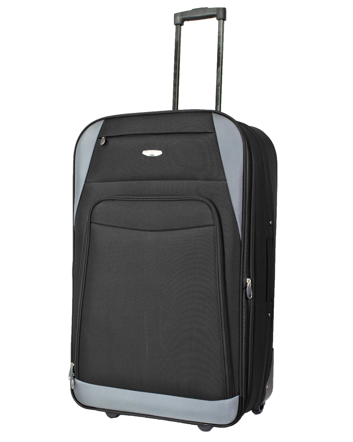 2 Wheels Soft Case Luggage Black