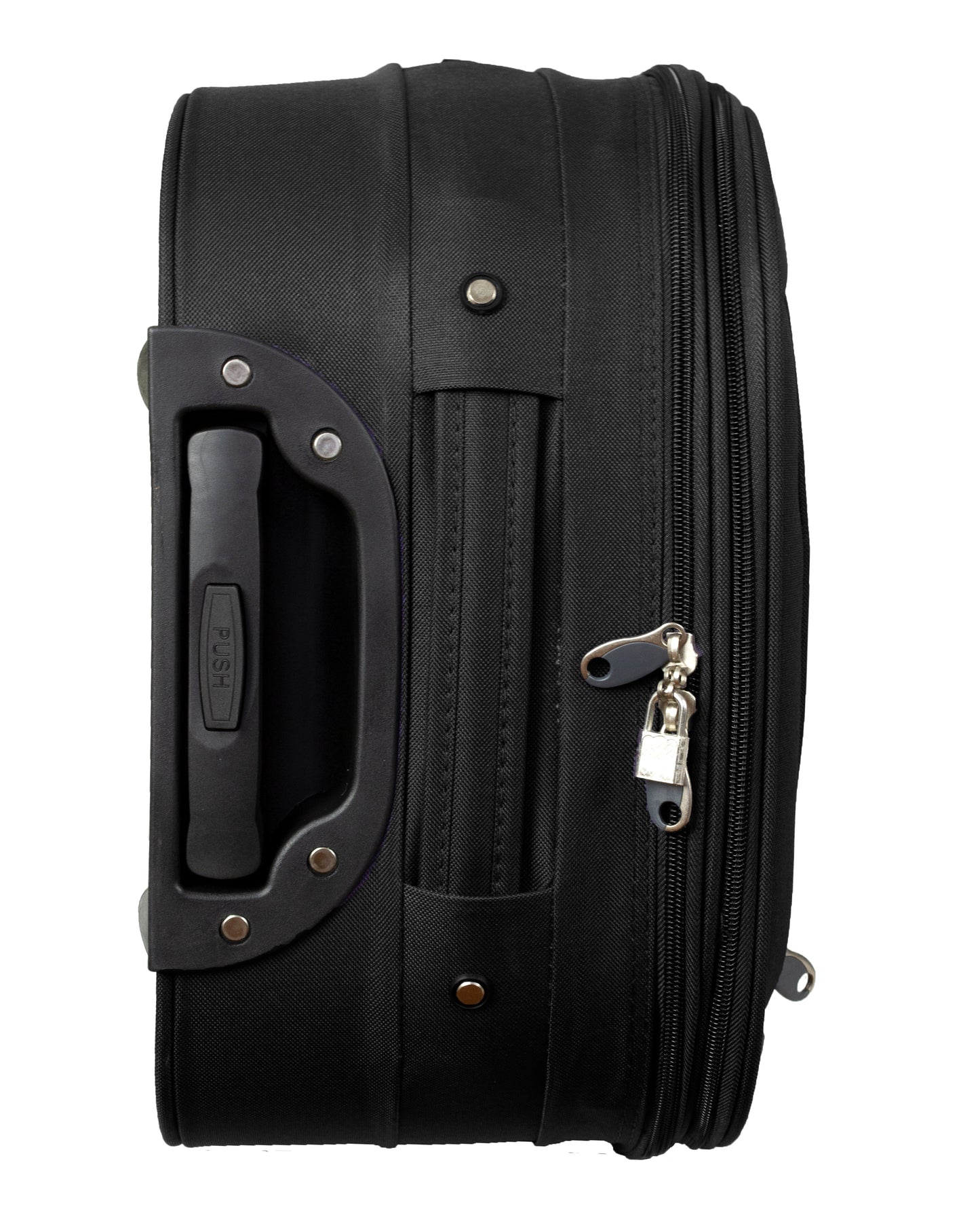 2 Wheels Soft Case Luggage Black