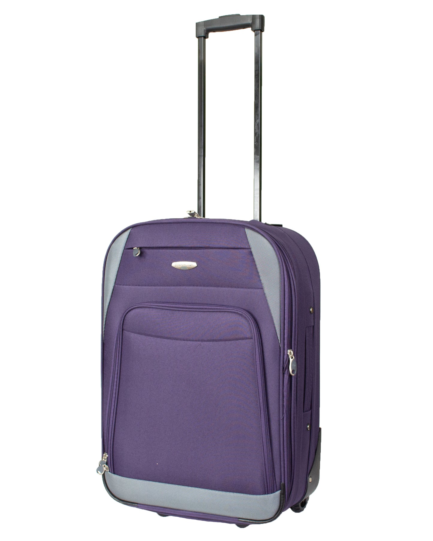 2 Wheels Soft Case Luggage Purple