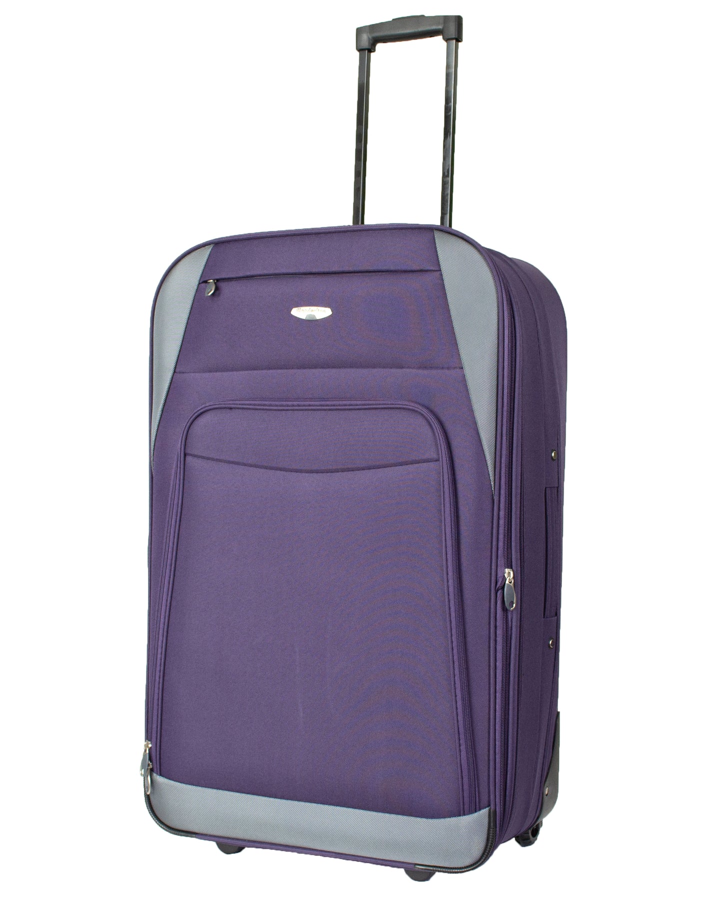 2 Wheels Soft Case Luggage Purple