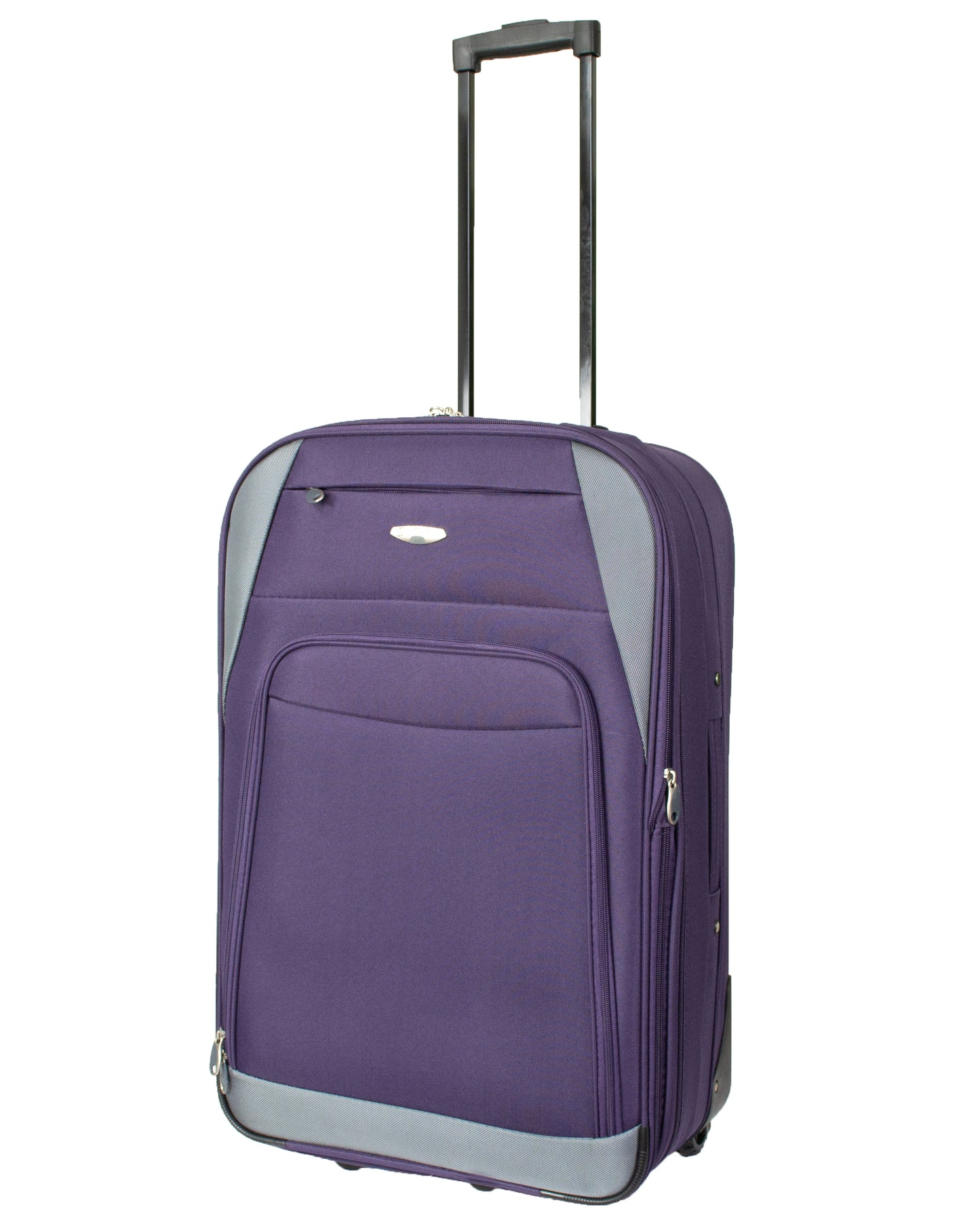 2 Wheels Soft Case Luggage Purple