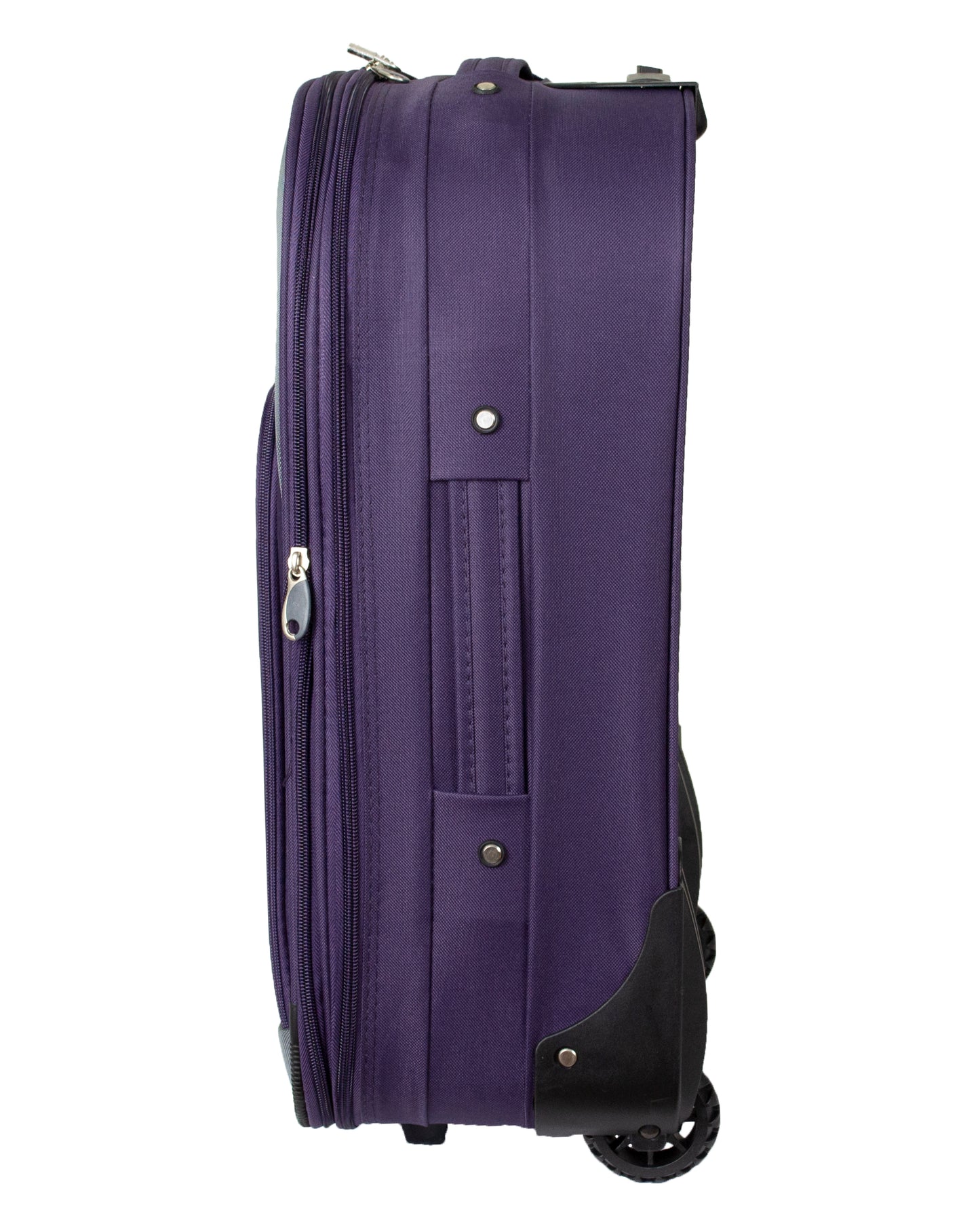 2 Wheels Soft Case Luggage Purple