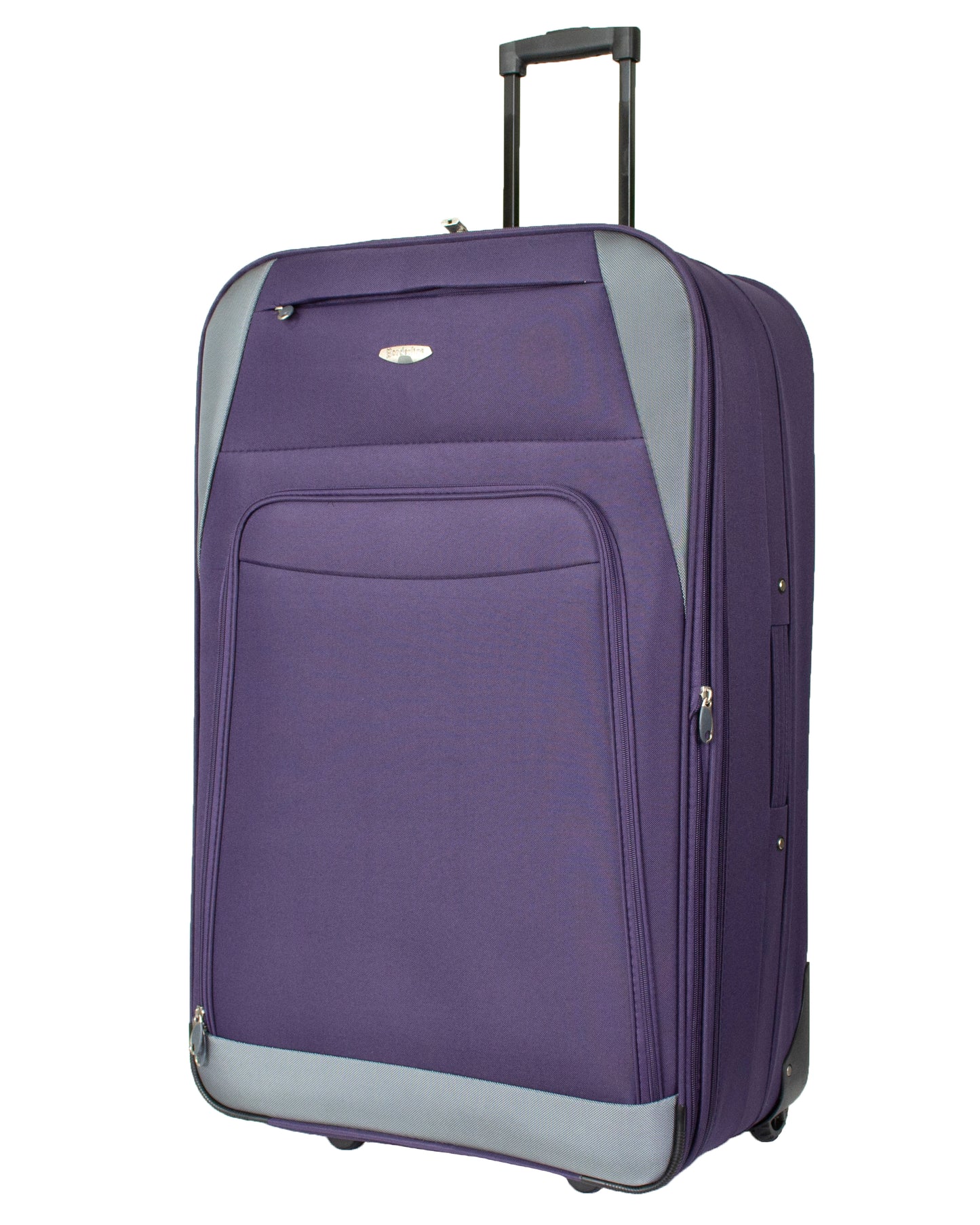 2 Wheels Soft Case Luggage Purple