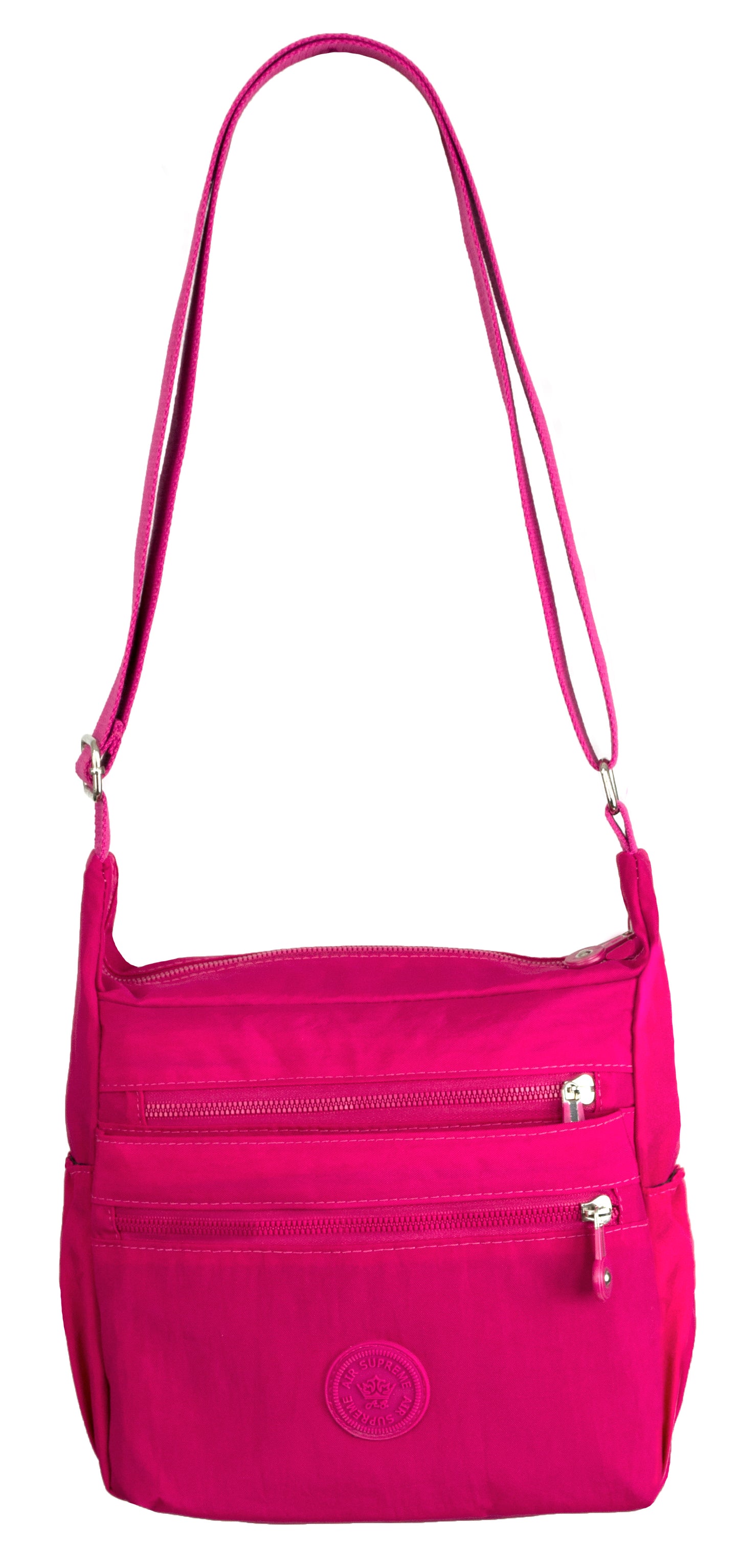 Nylon Cross-body Bag - Plain Colours