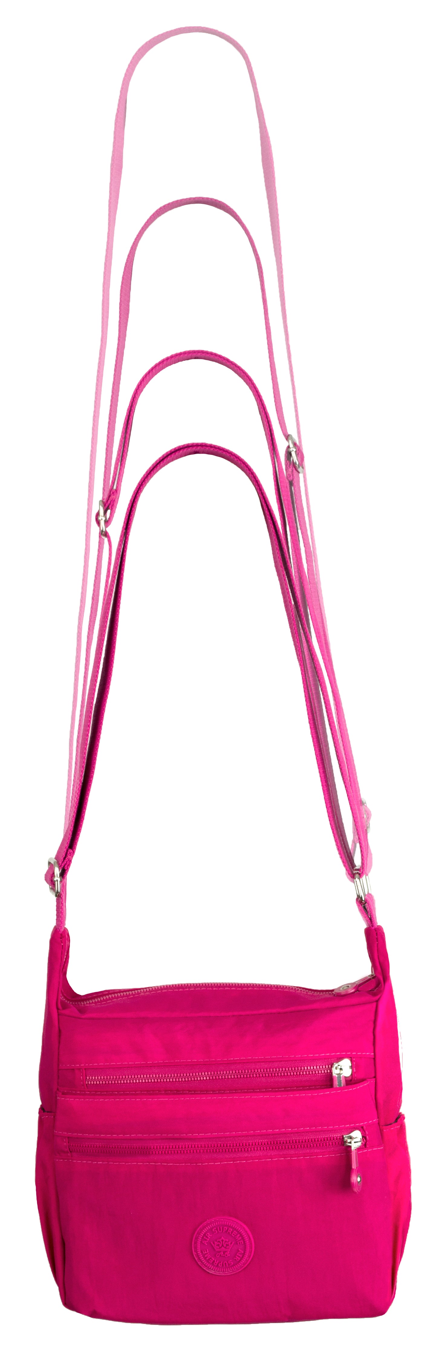 Nylon Cross-body Bag - Plain Colours
