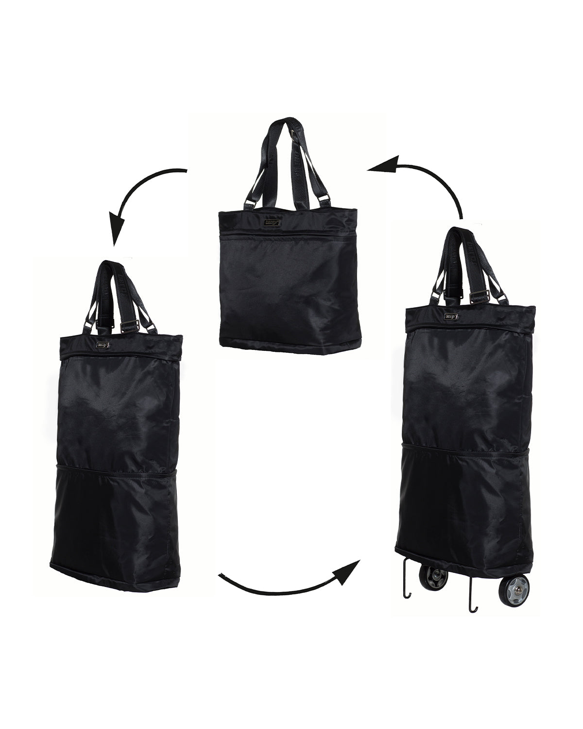 Ladies Trendy Shopping Trolley Foldable Designer Bag
