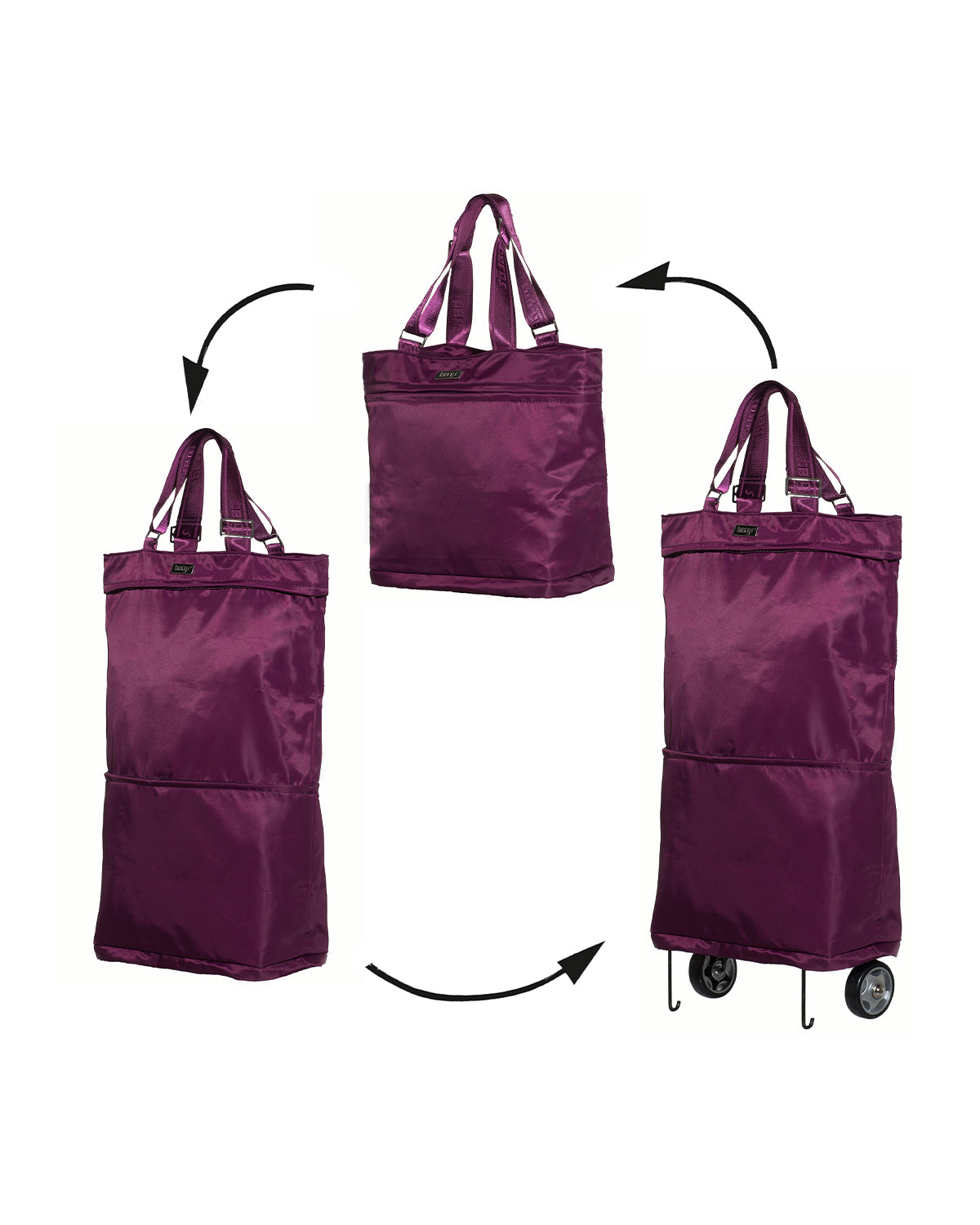 Ladies Trendy Shopping Trolley Foldable Designer Bag