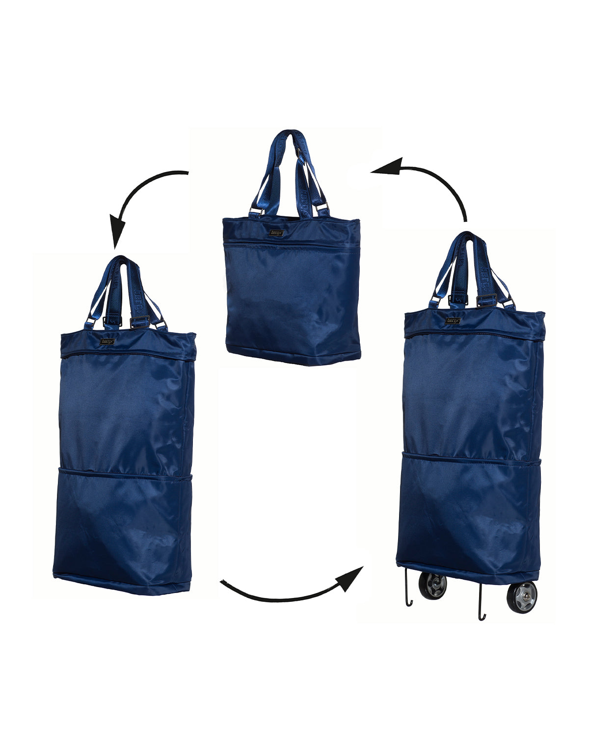 Ladies Trendy Shopping Trolley Foldable Designer Bag