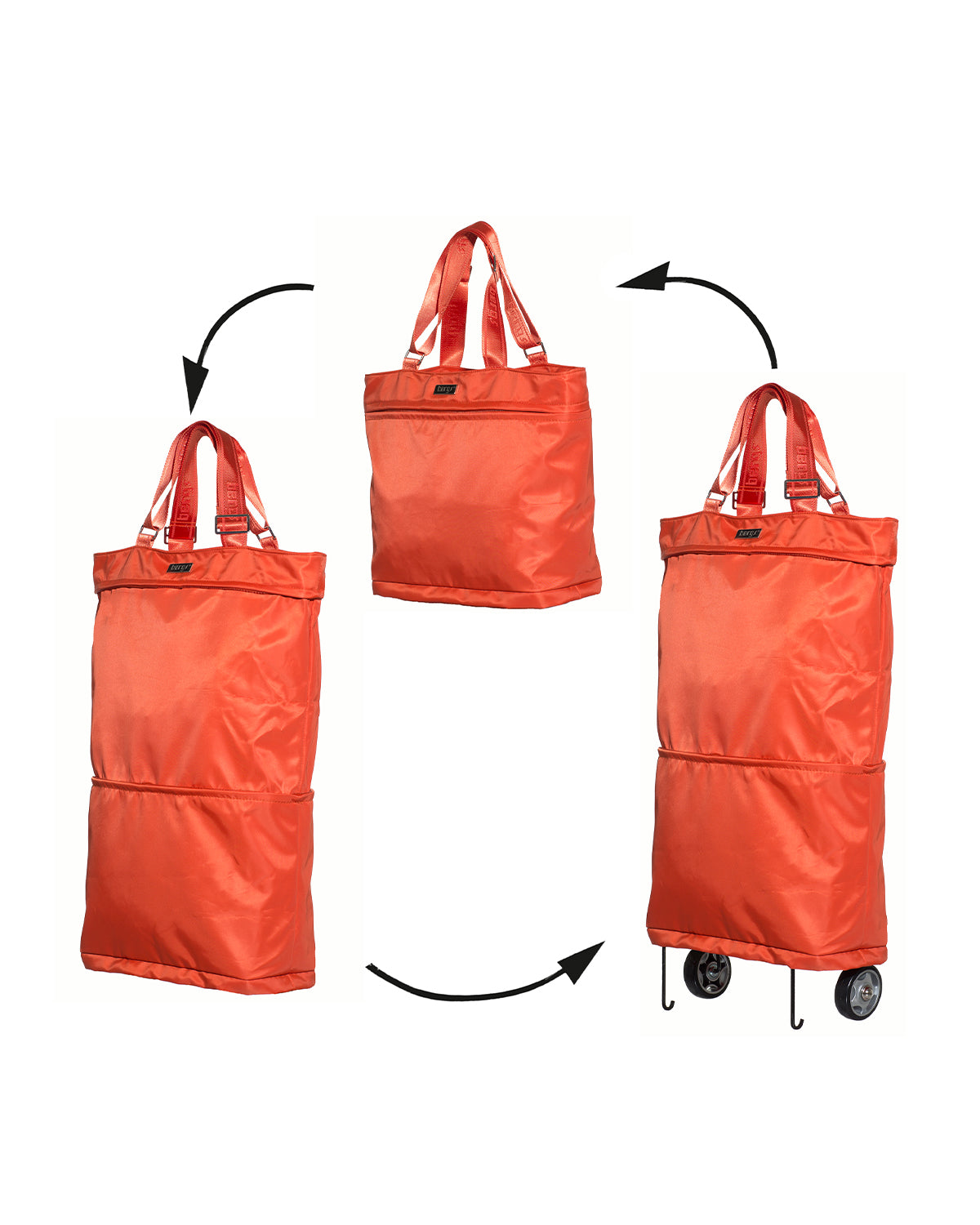 Ladies Trendy Shopping Trolley Foldable Designer Bag
