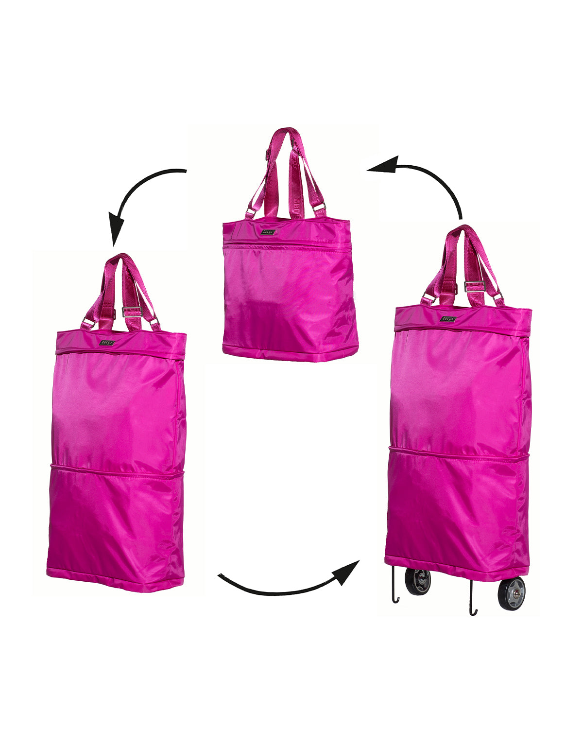 Ladies Trendy Shopping Trolley Foldable Designer Bag