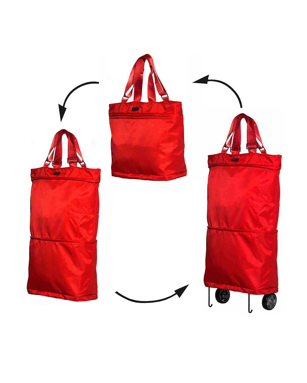 Ladies Trendy Shopping Trolley Foldable Designer Bag