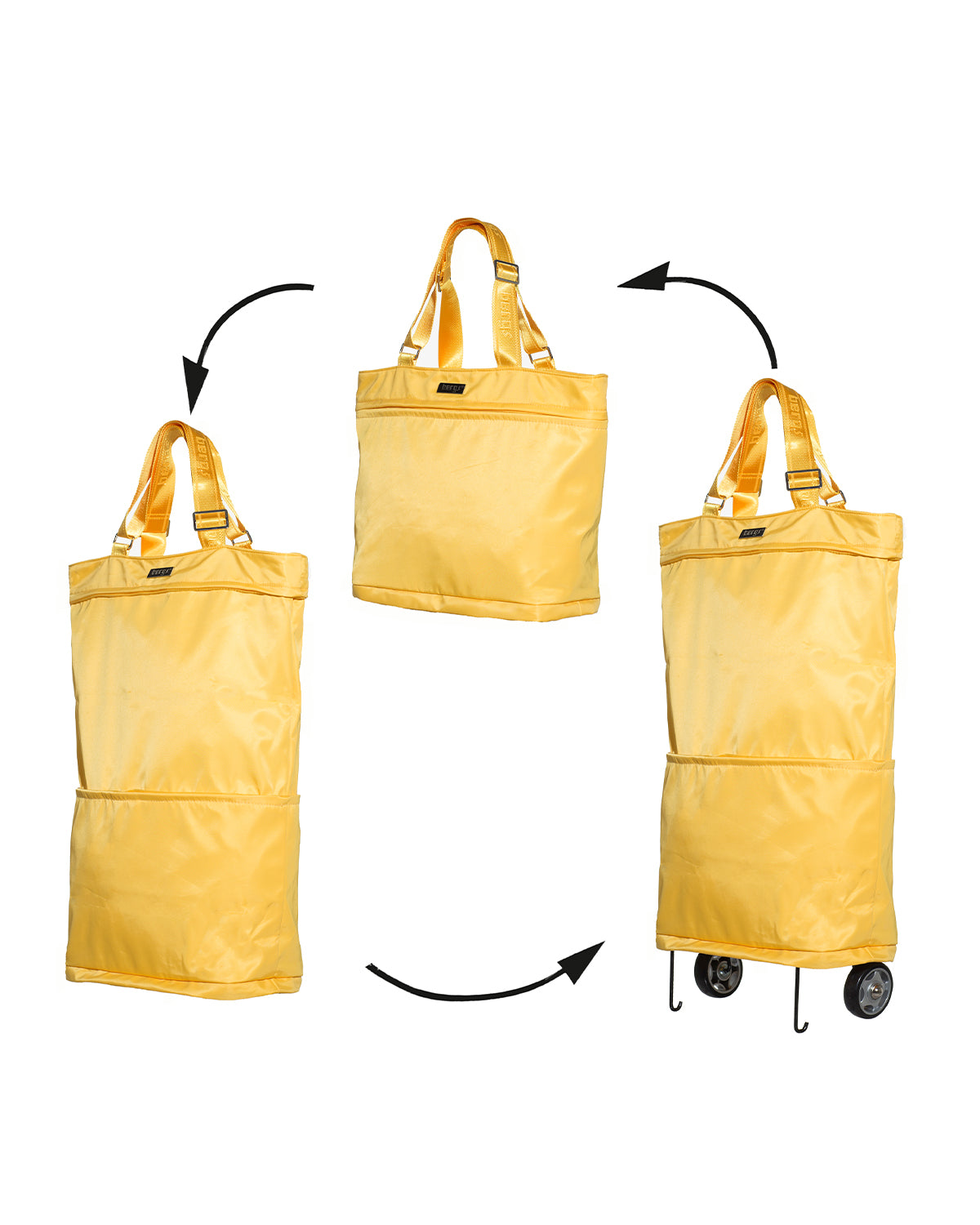 Ladies Trendy Shopping Trolley Foldable Designer Bag