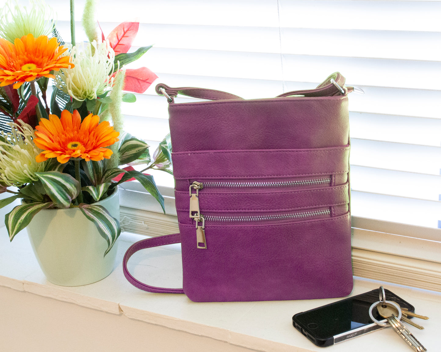 Cross-body Bag of Many Pockets