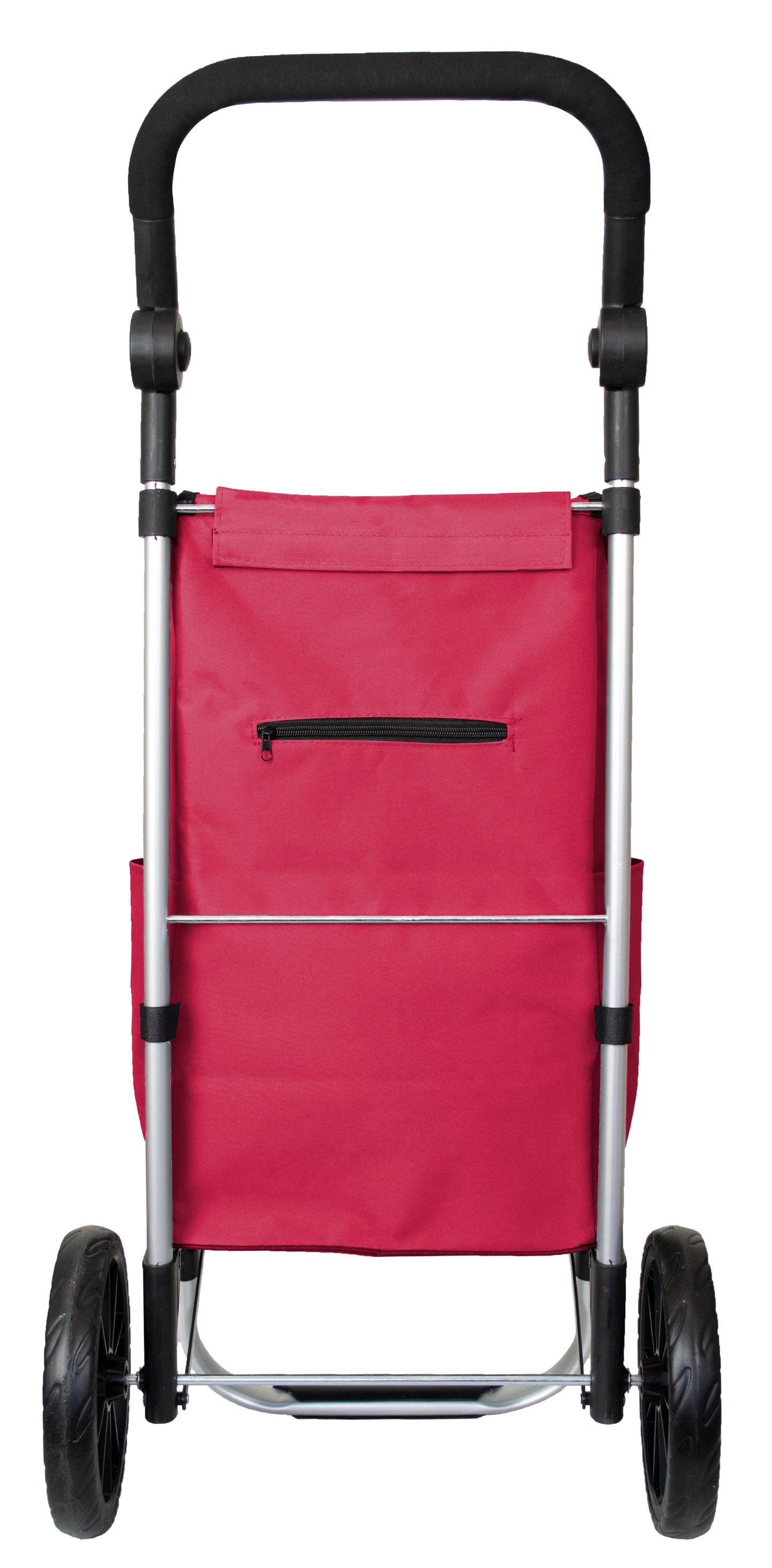 Aluminium Shopping Trolley with Adjustable Handle 45L