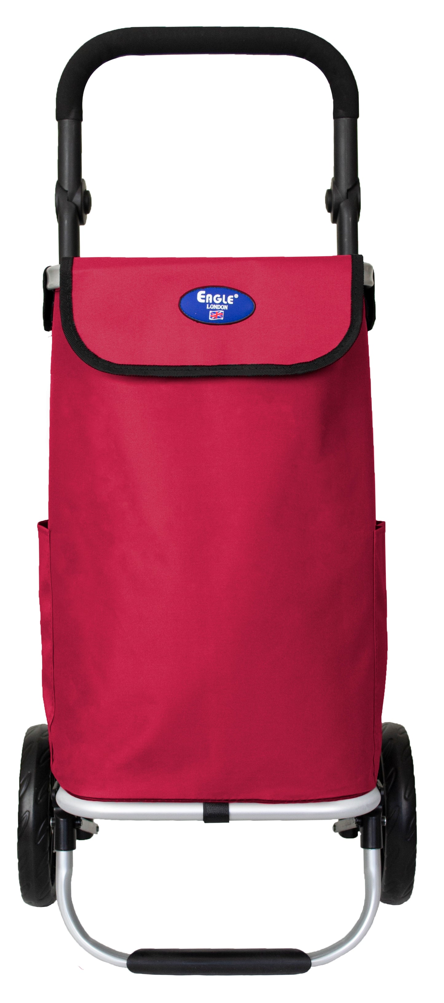 Aluminium Shopping Trolley with Adjustable Handle 45L