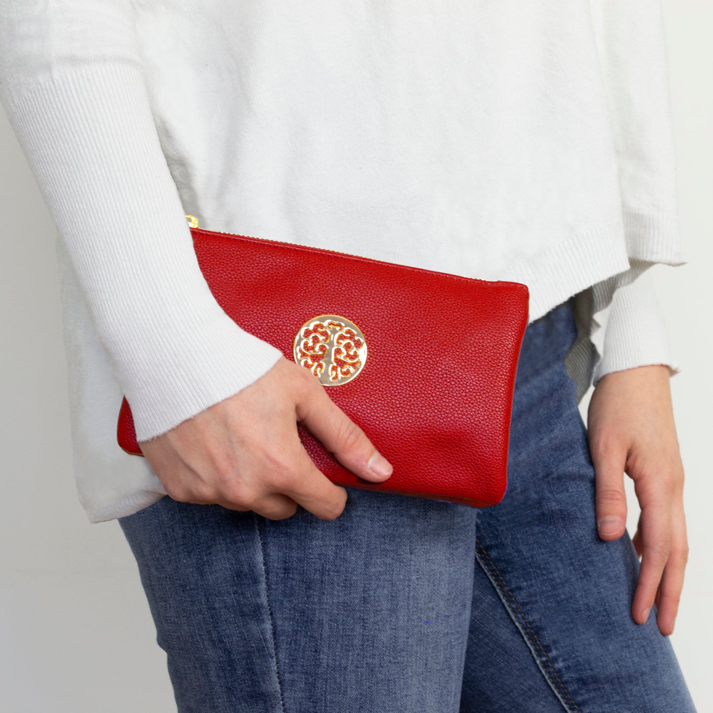 2in1 Small Shoulder Bag and Wrist Bag