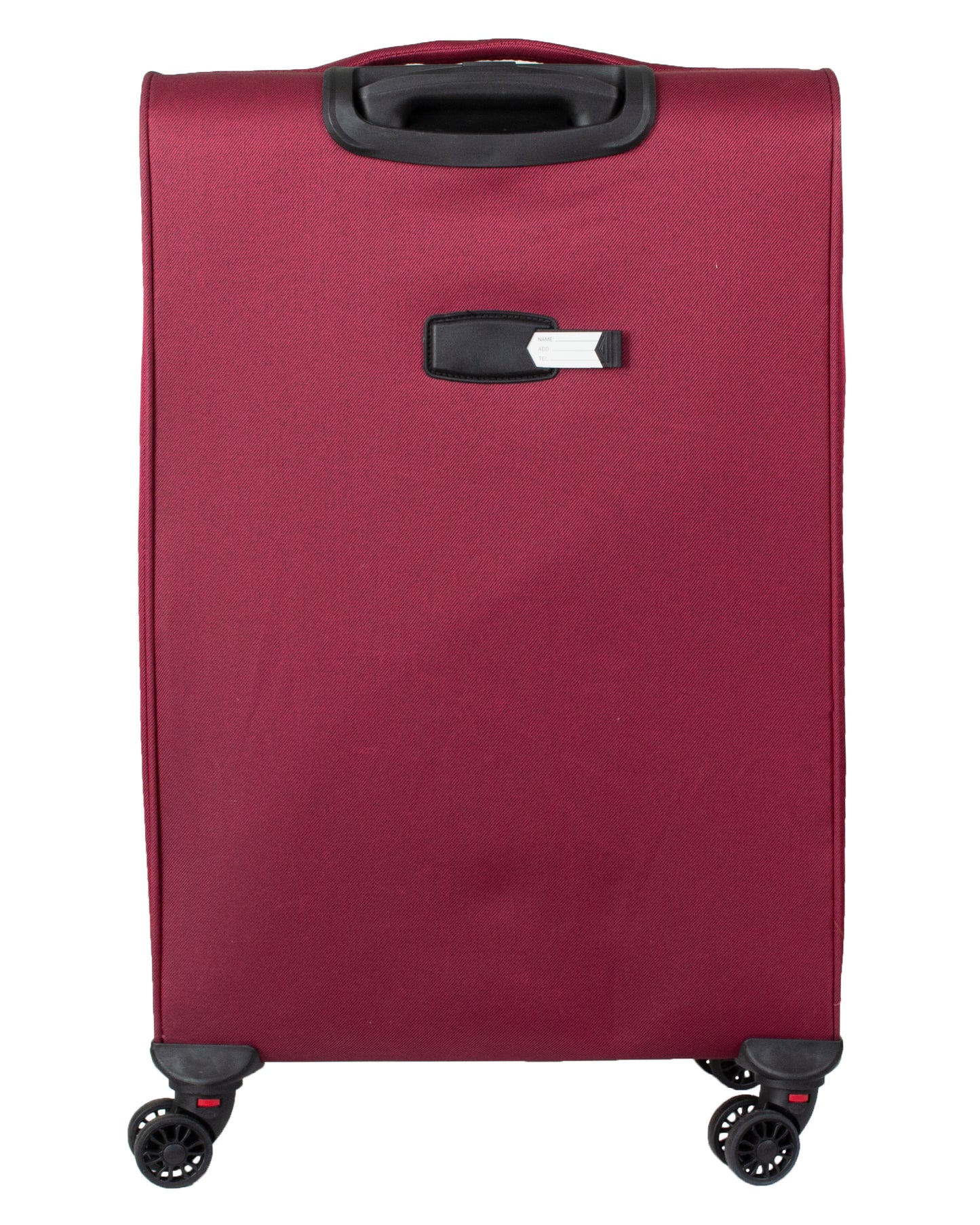 4 Wheels Soft Case Luggage Red