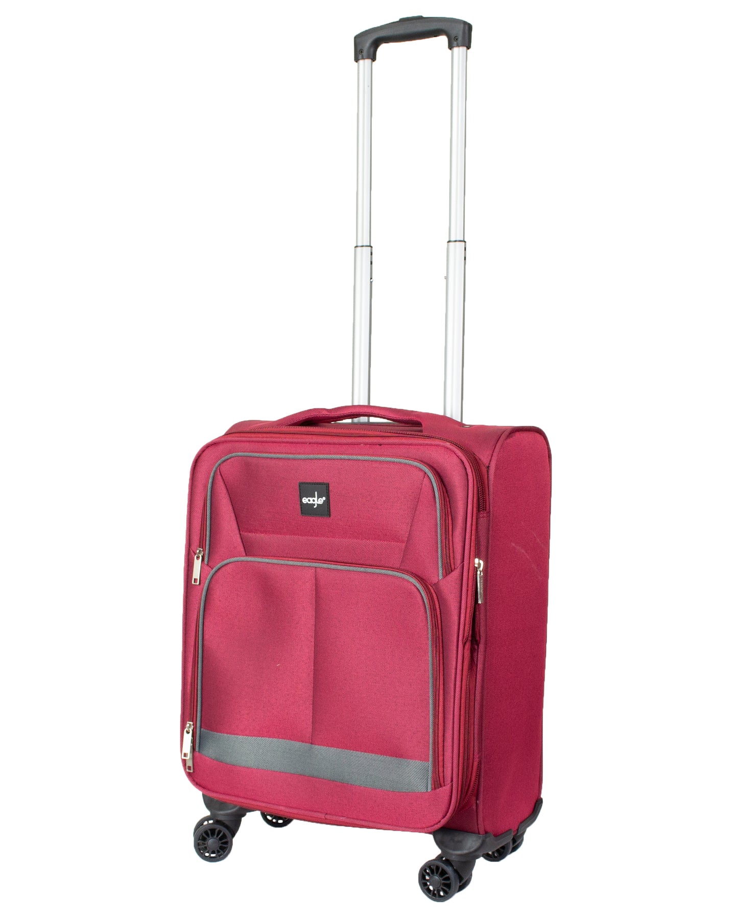 4 Wheels Soft Case Luggage Red