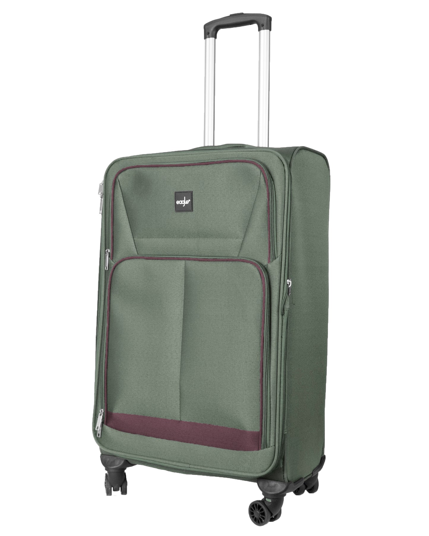 4 Wheels Soft Case Luggage Green