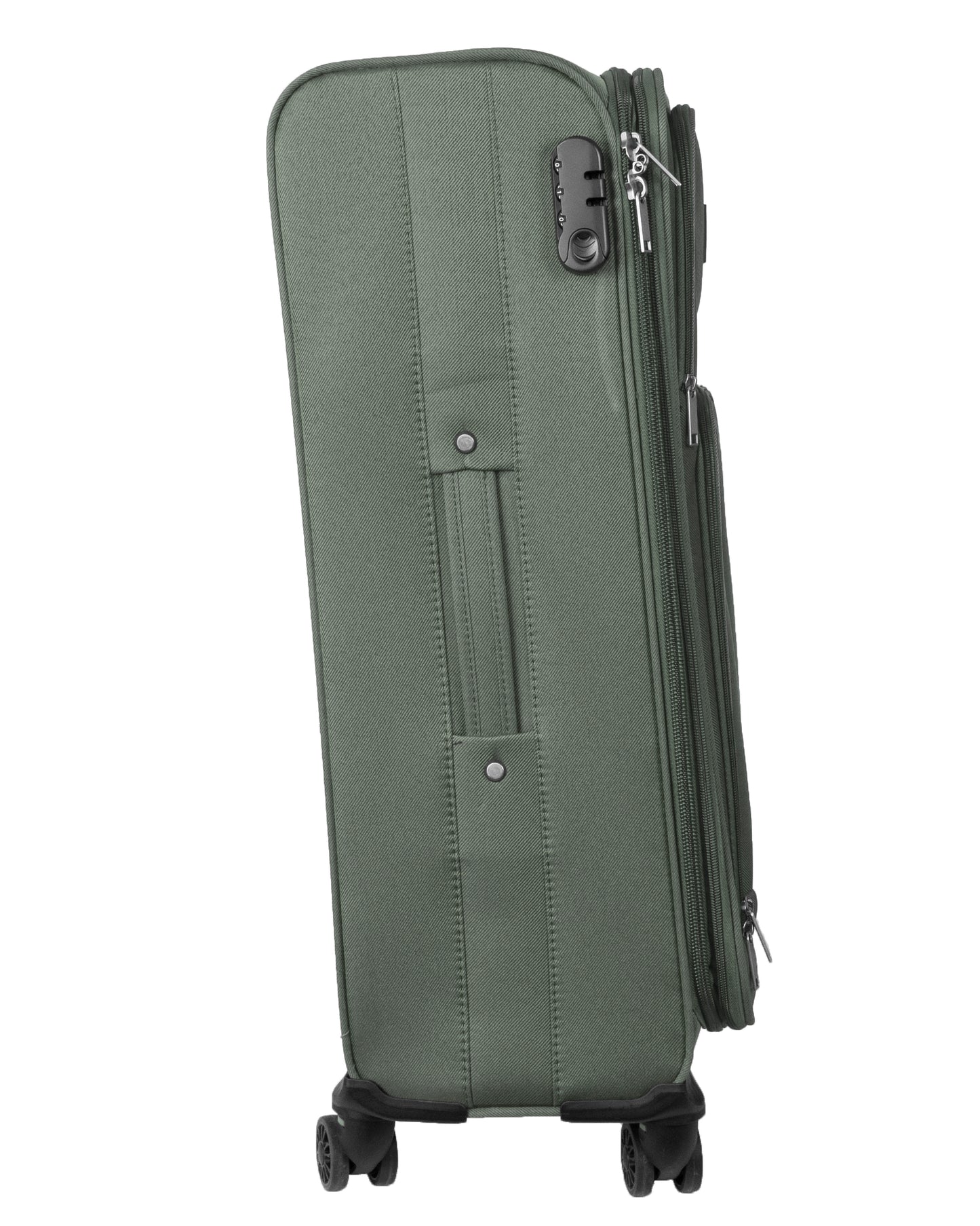 4 Wheels Soft Case Luggage Green
