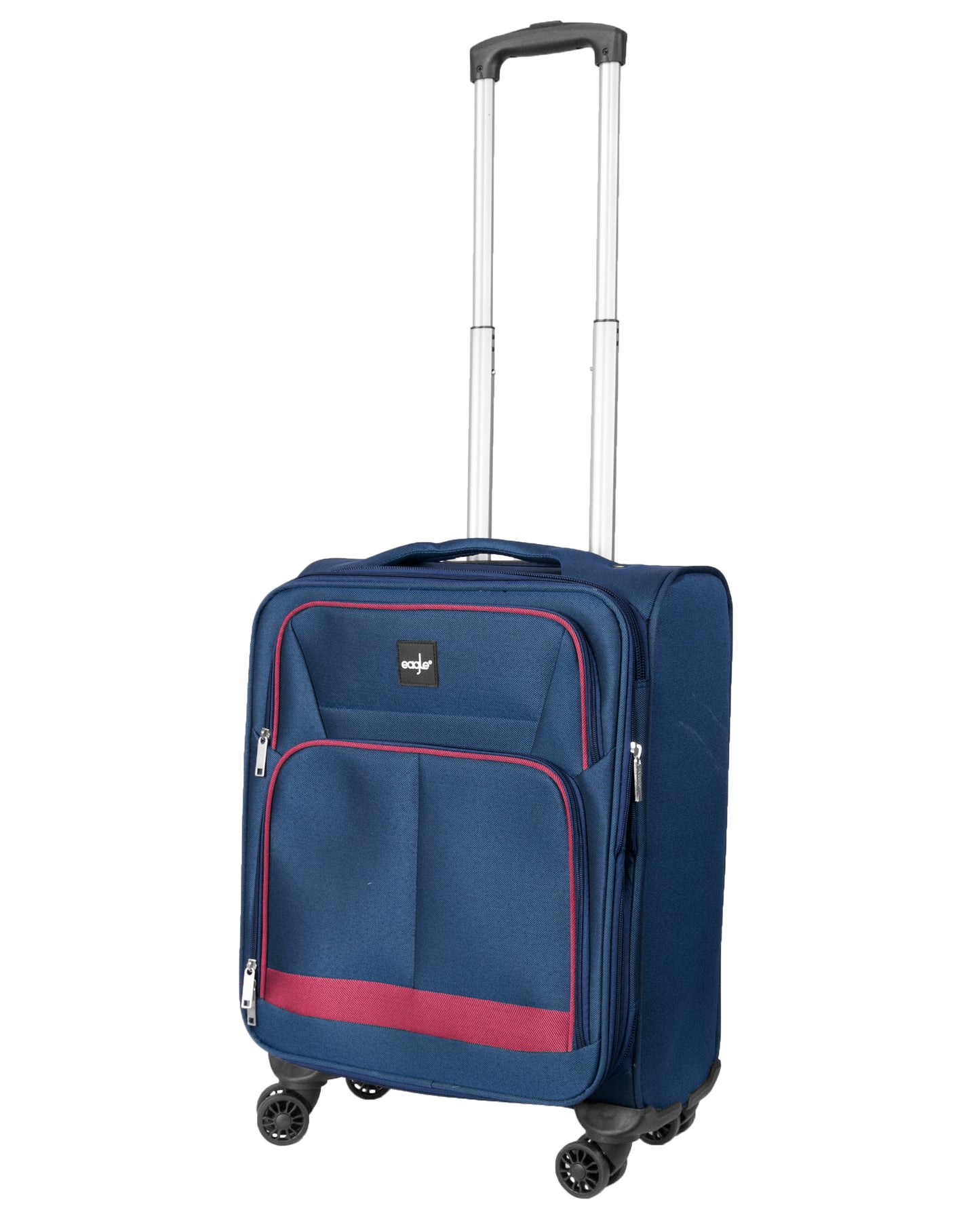 4 Wheels Soft Case Luggage Navy