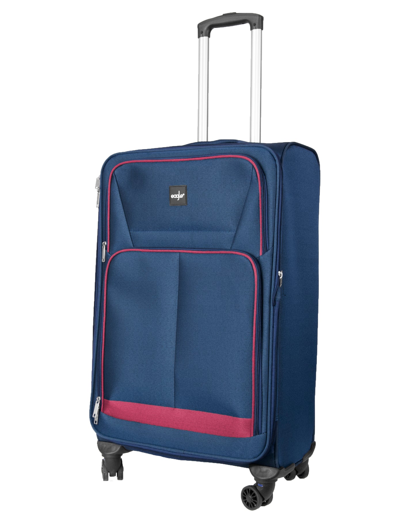 4 Wheels Soft Case Luggage Navy