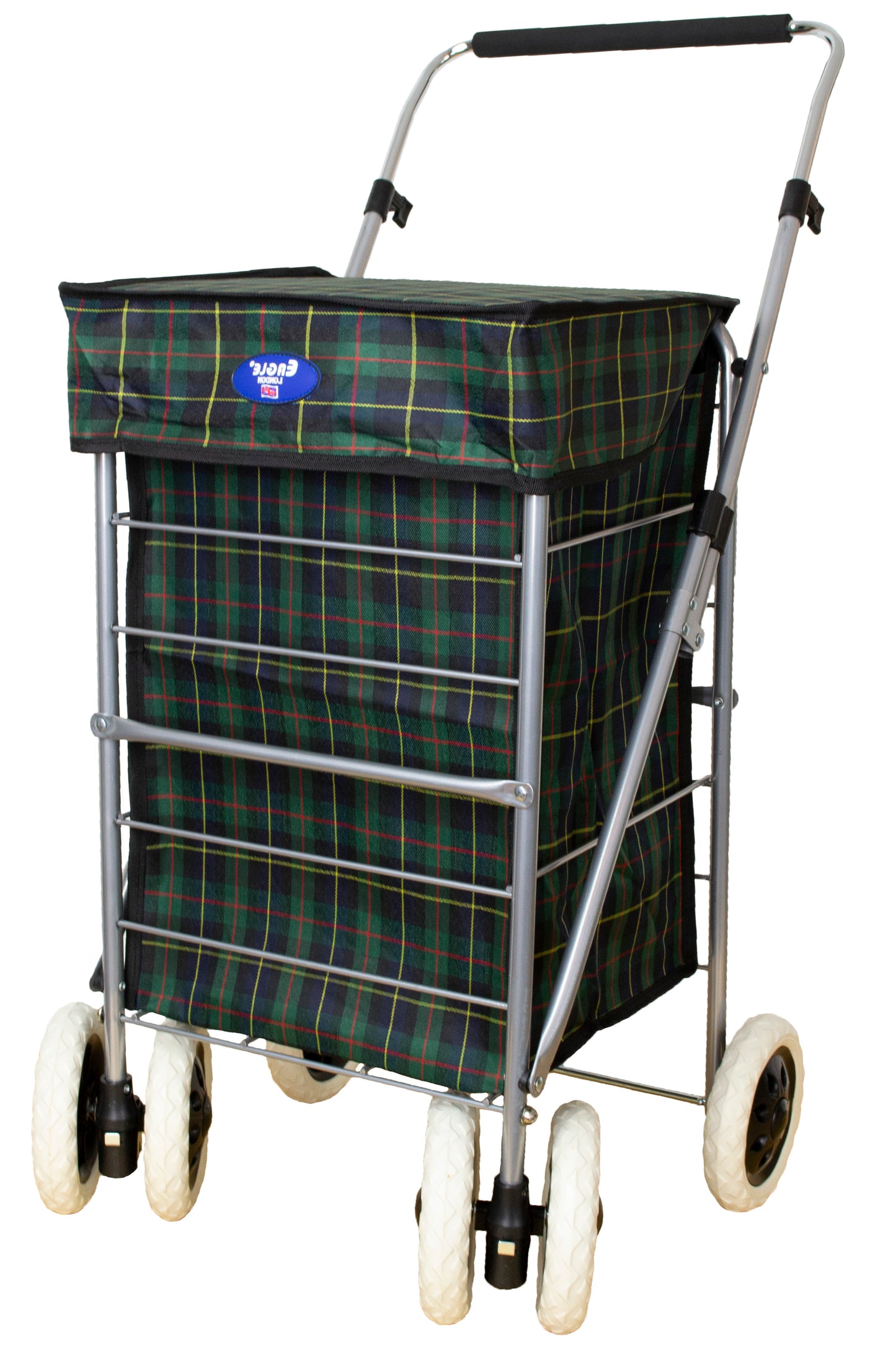 6 Wheels Lightweight Shopping Trolley