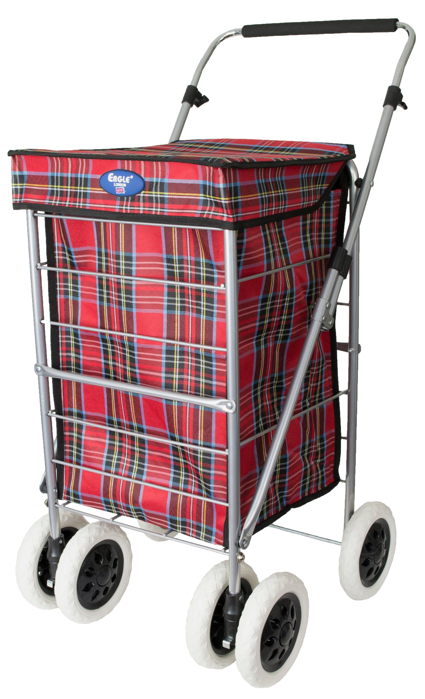 6 Wheels Lightweight Shopping Trolley