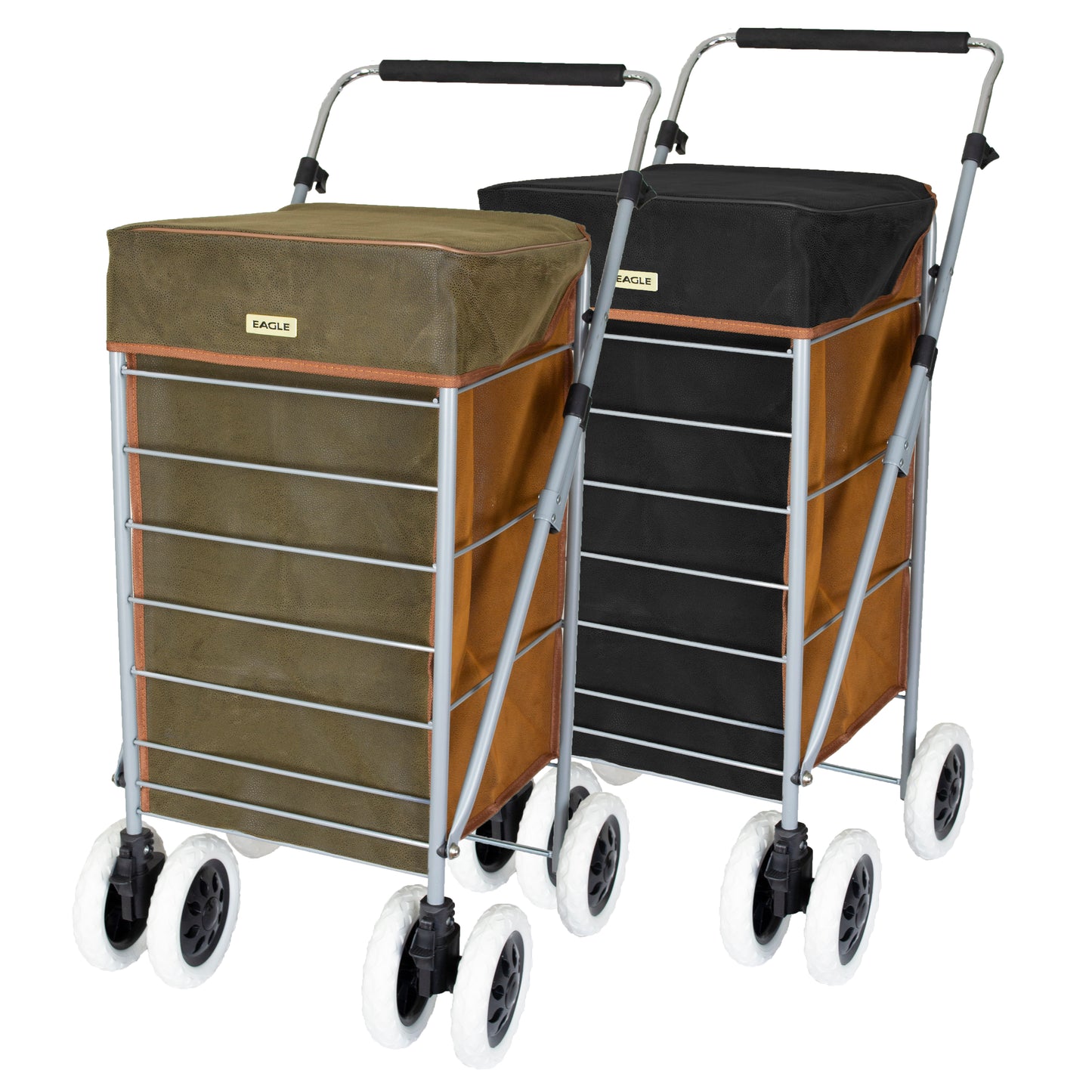 6 Wheels Shopping Trolley 54L