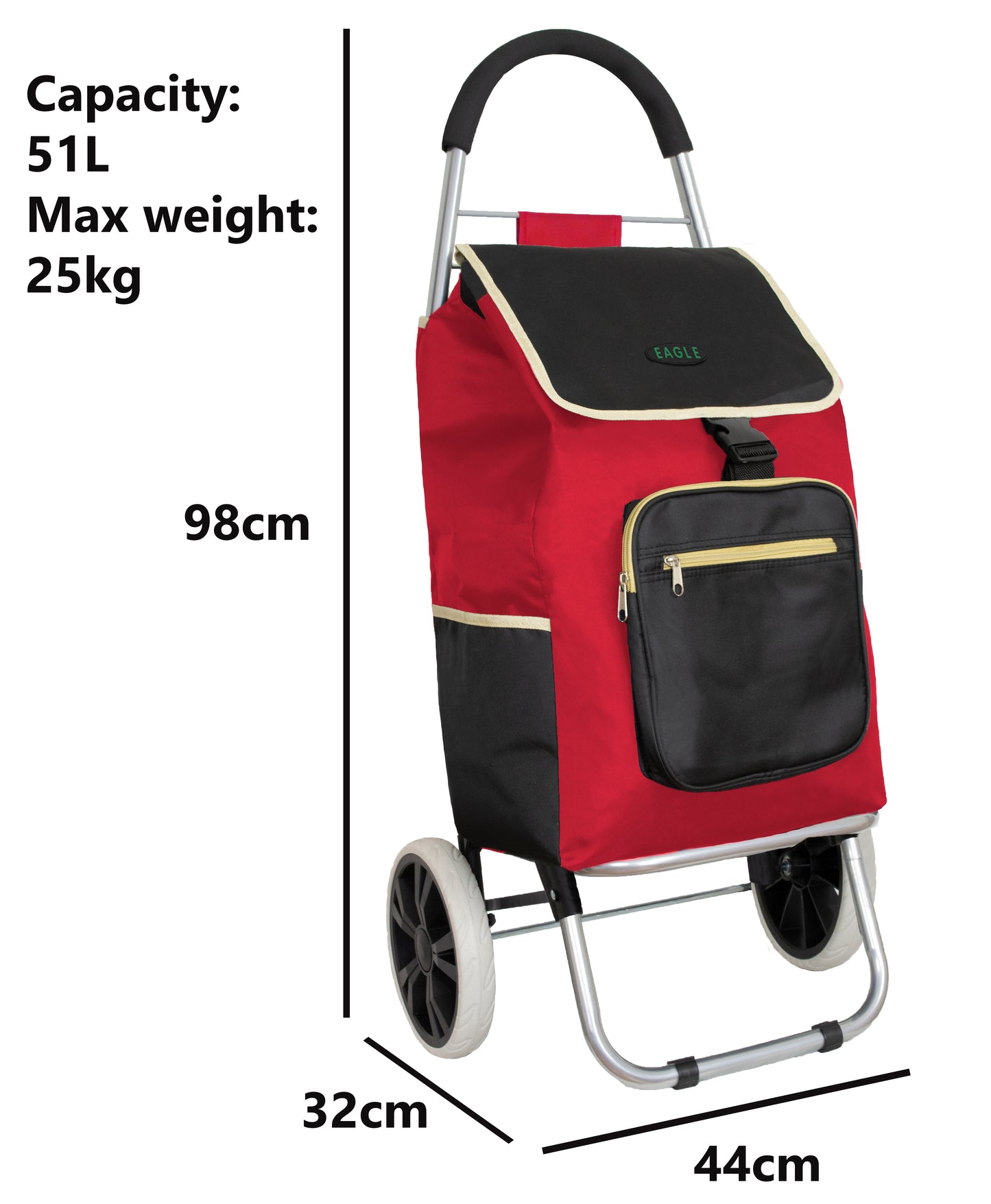 Shopping Trolley Large 51L
