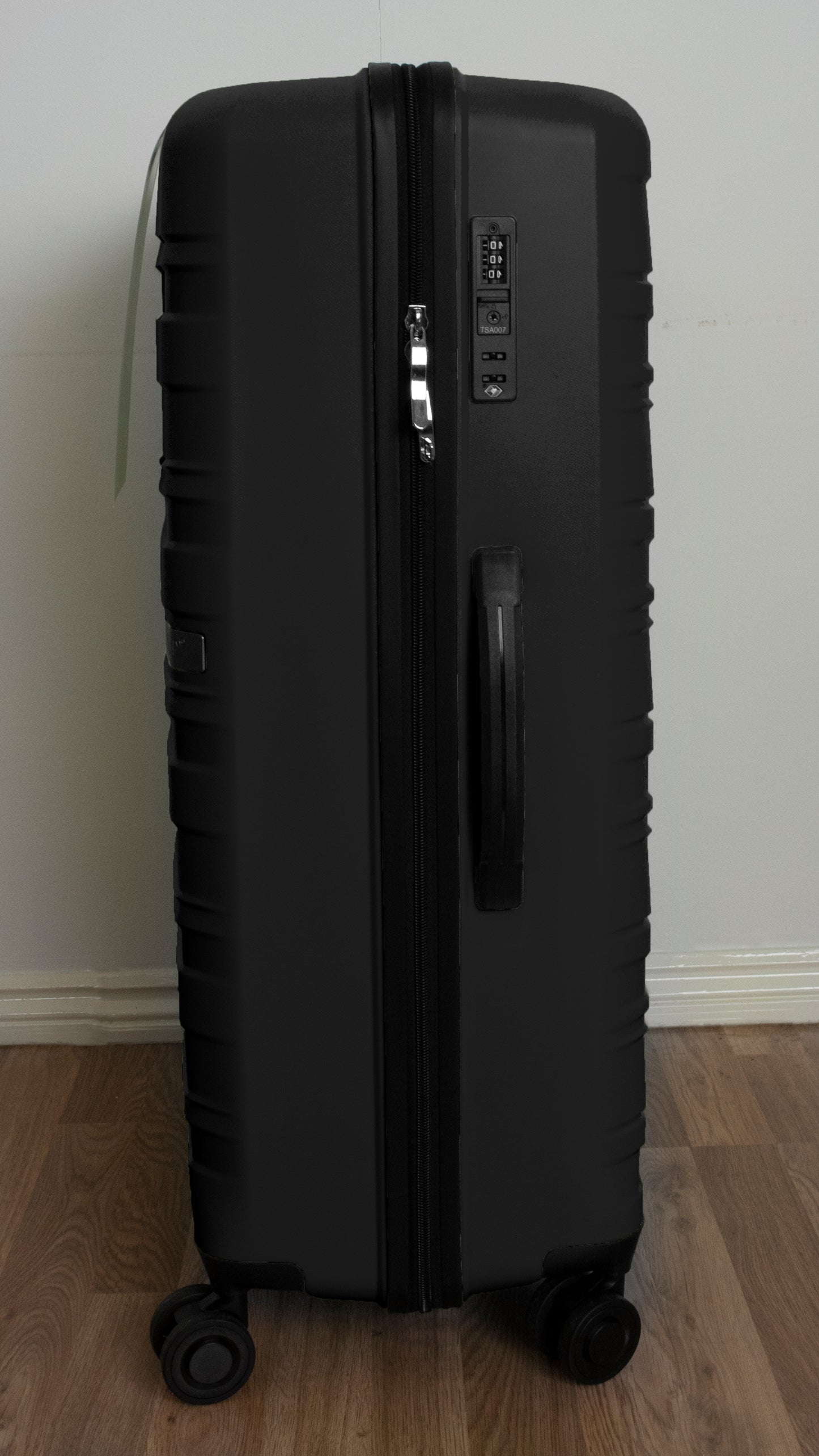 Waves ABS Hard Shell Cabin Suitcase Black