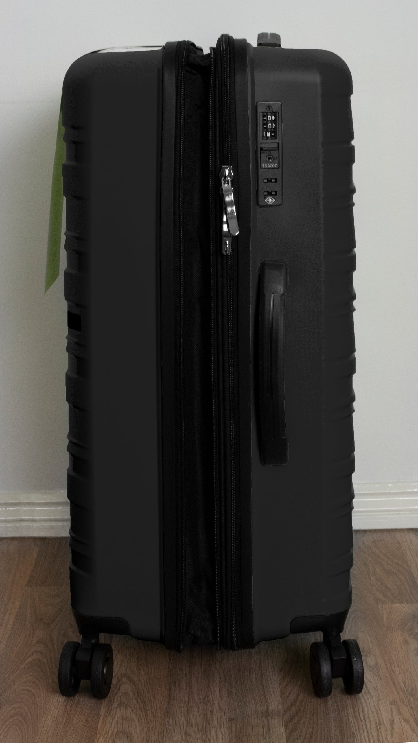 Waves ABS Hard Shell Cabin Suitcase Black