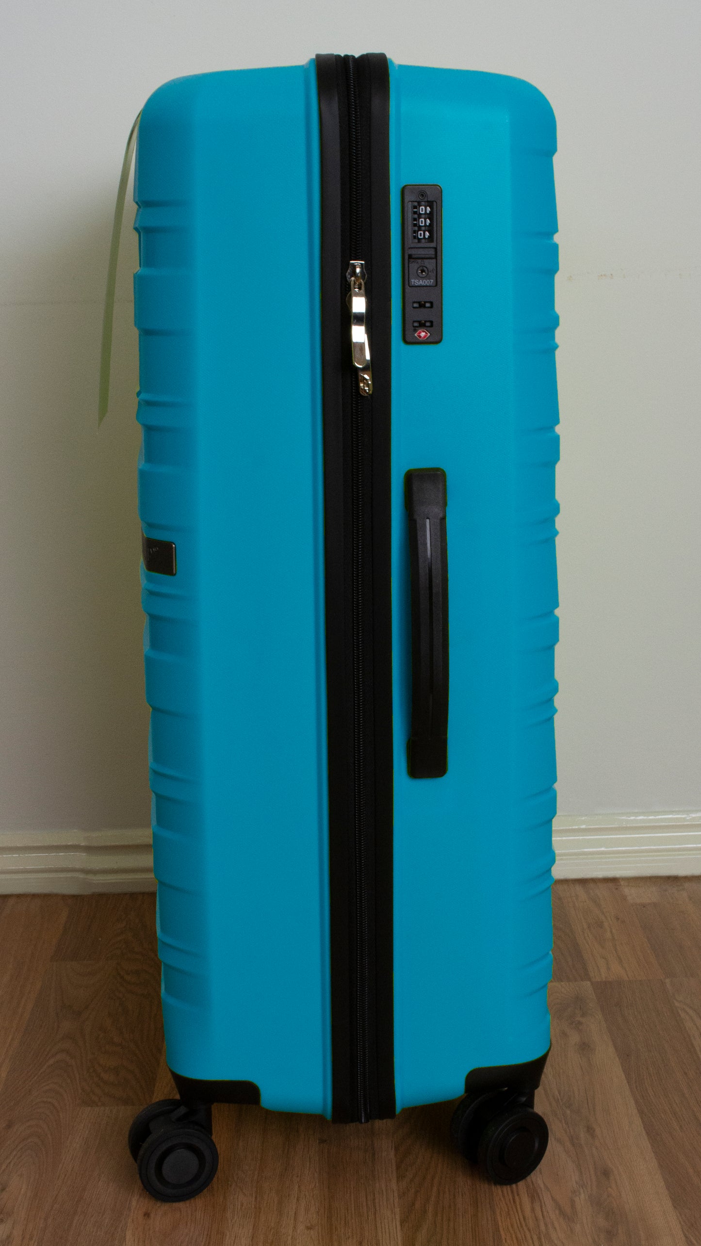 Waves ABS Hard Shell Cabin Suitcase Blue