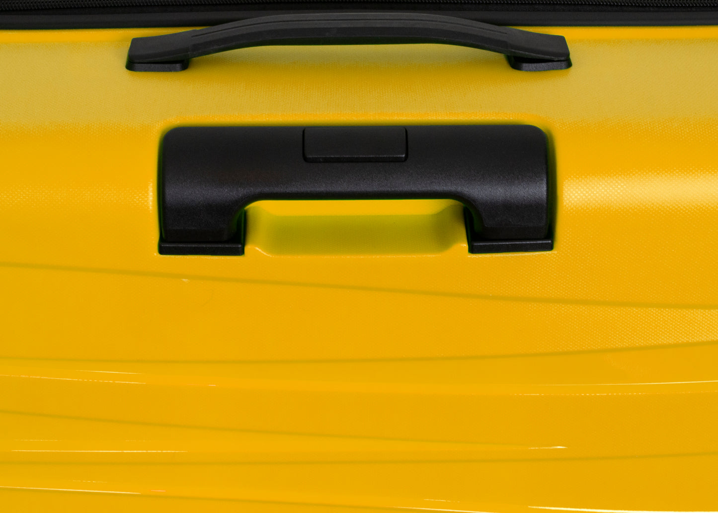 Waves ABS Hard Shell Cabin Suitcase Yellow