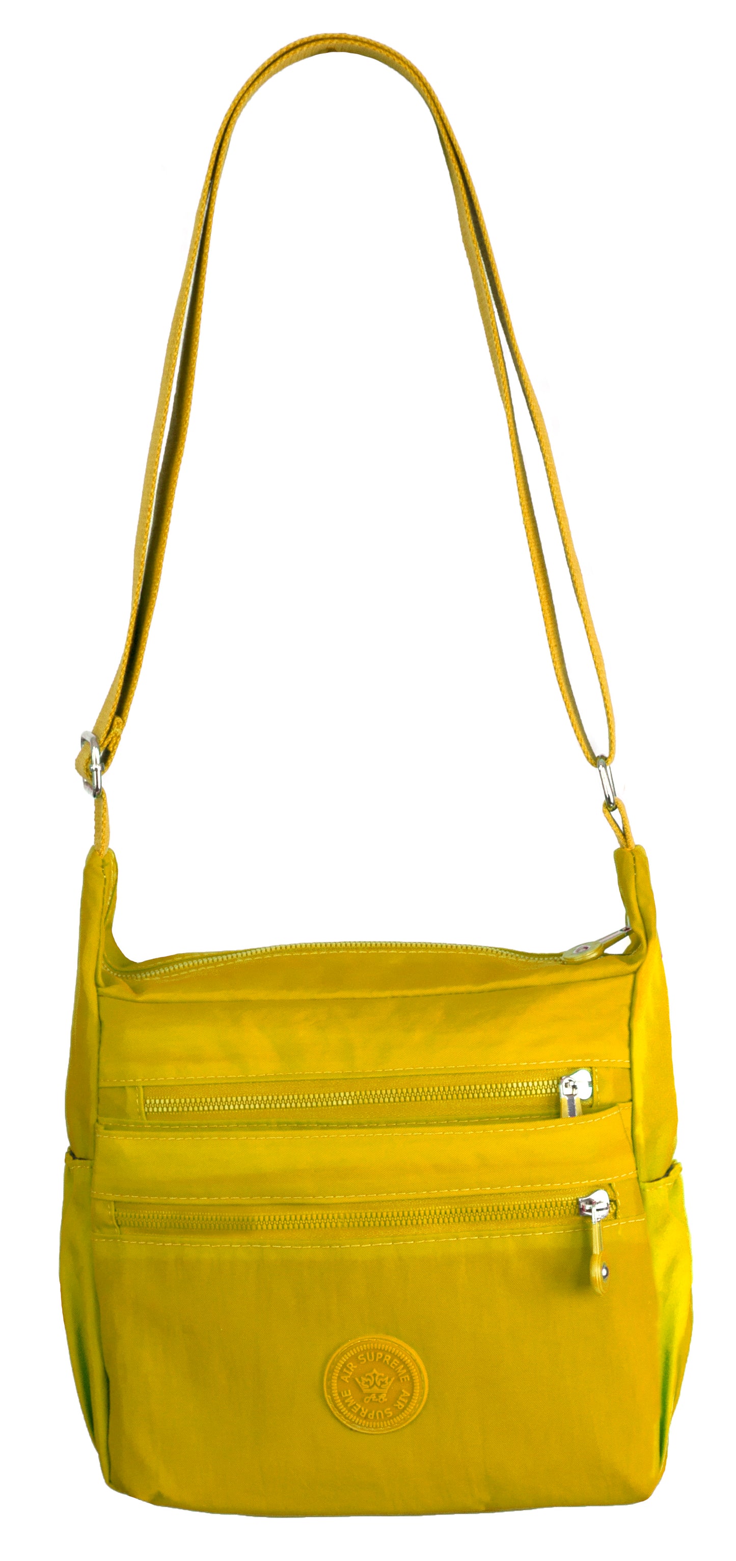 Nylon Cross-body Bag - Plain Colours