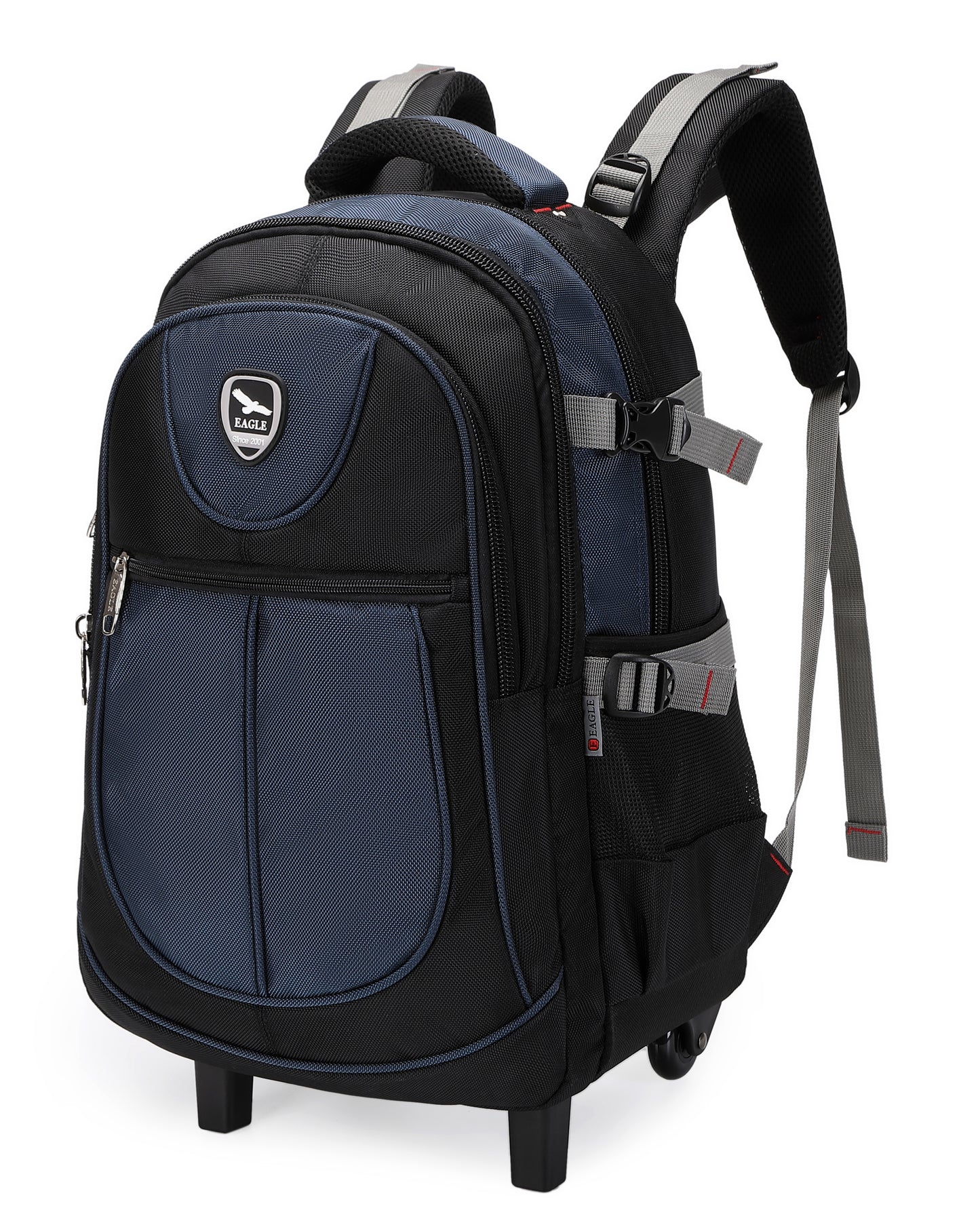 2in1 Laptop Backpack and Luggage with Wheels