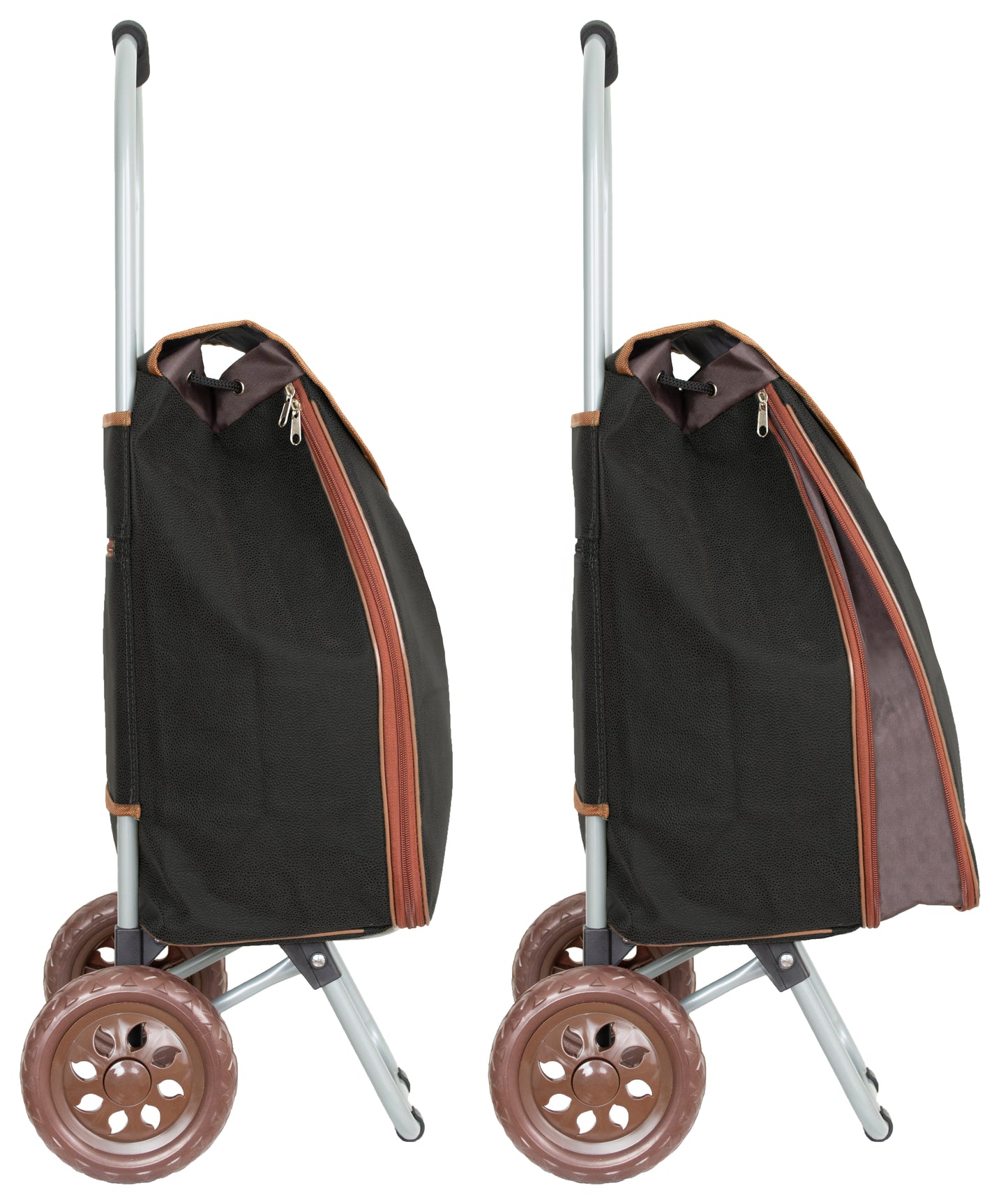 Shopping Trolley with Extendable Bag 35L