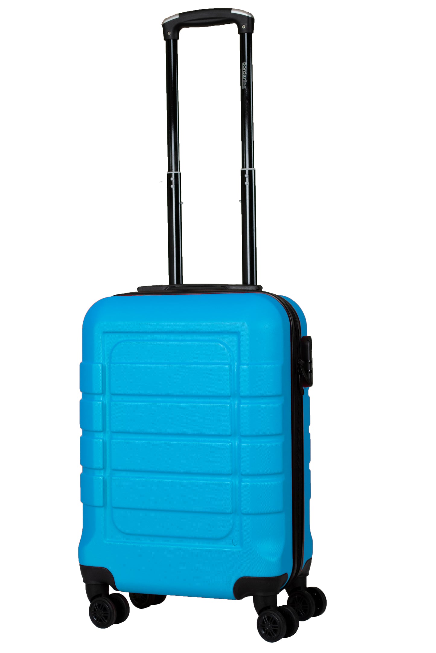 Hard Shell Suitcase with 4 Spinner Wheels, Blue