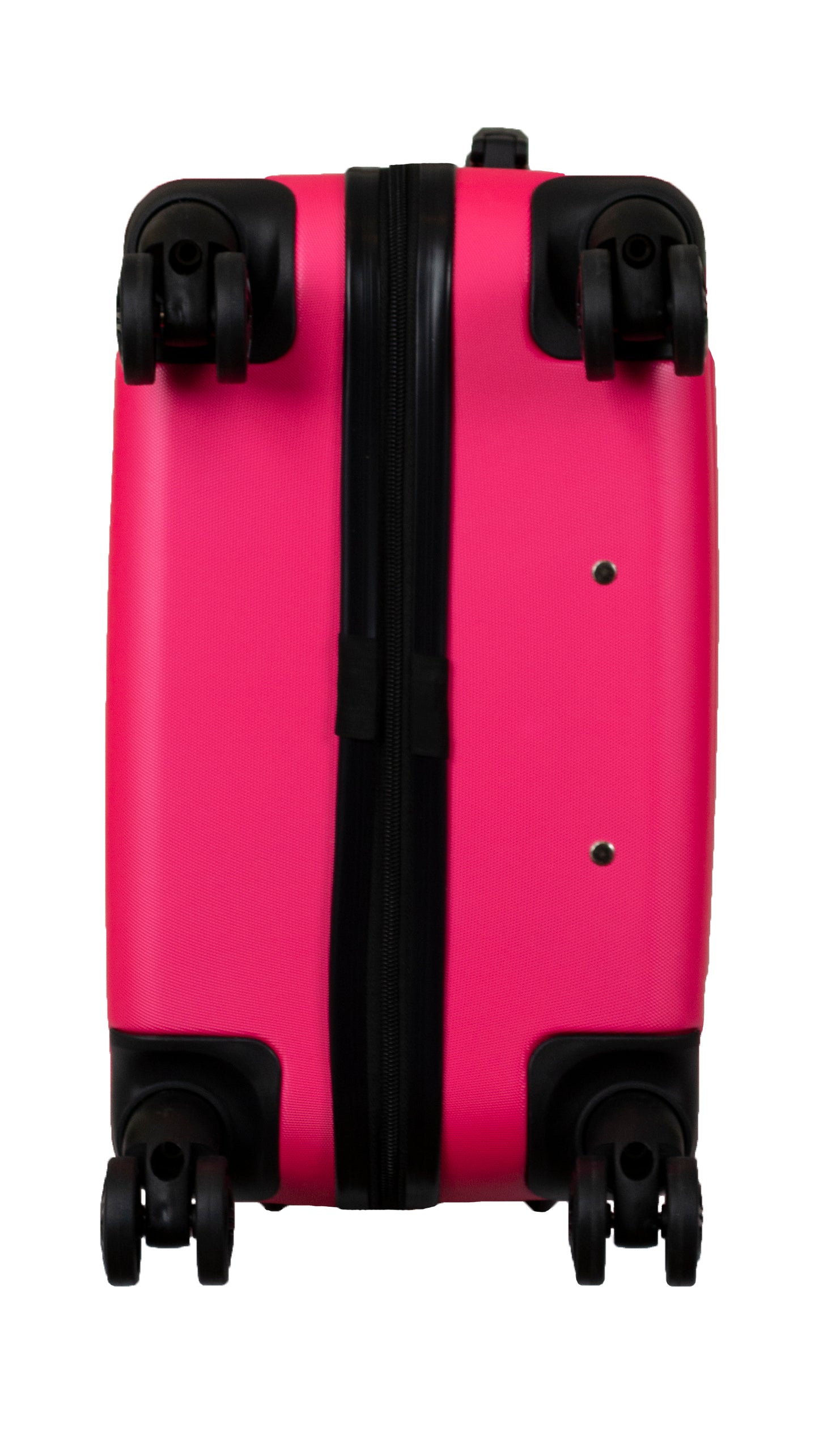 Hard Shell Suitcase with 4 Spinner Wheels, Hot Pink