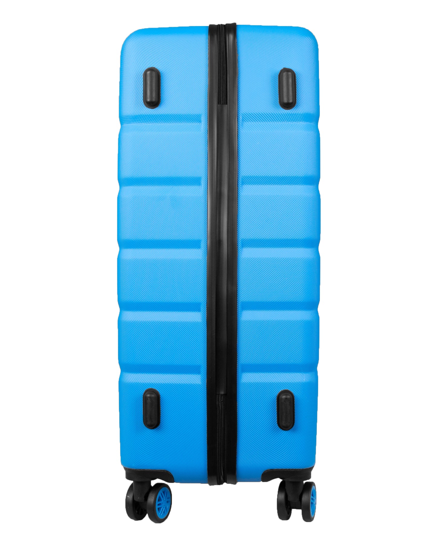 Hard Shell Luggage with 4 Spinner Wheels, Blue