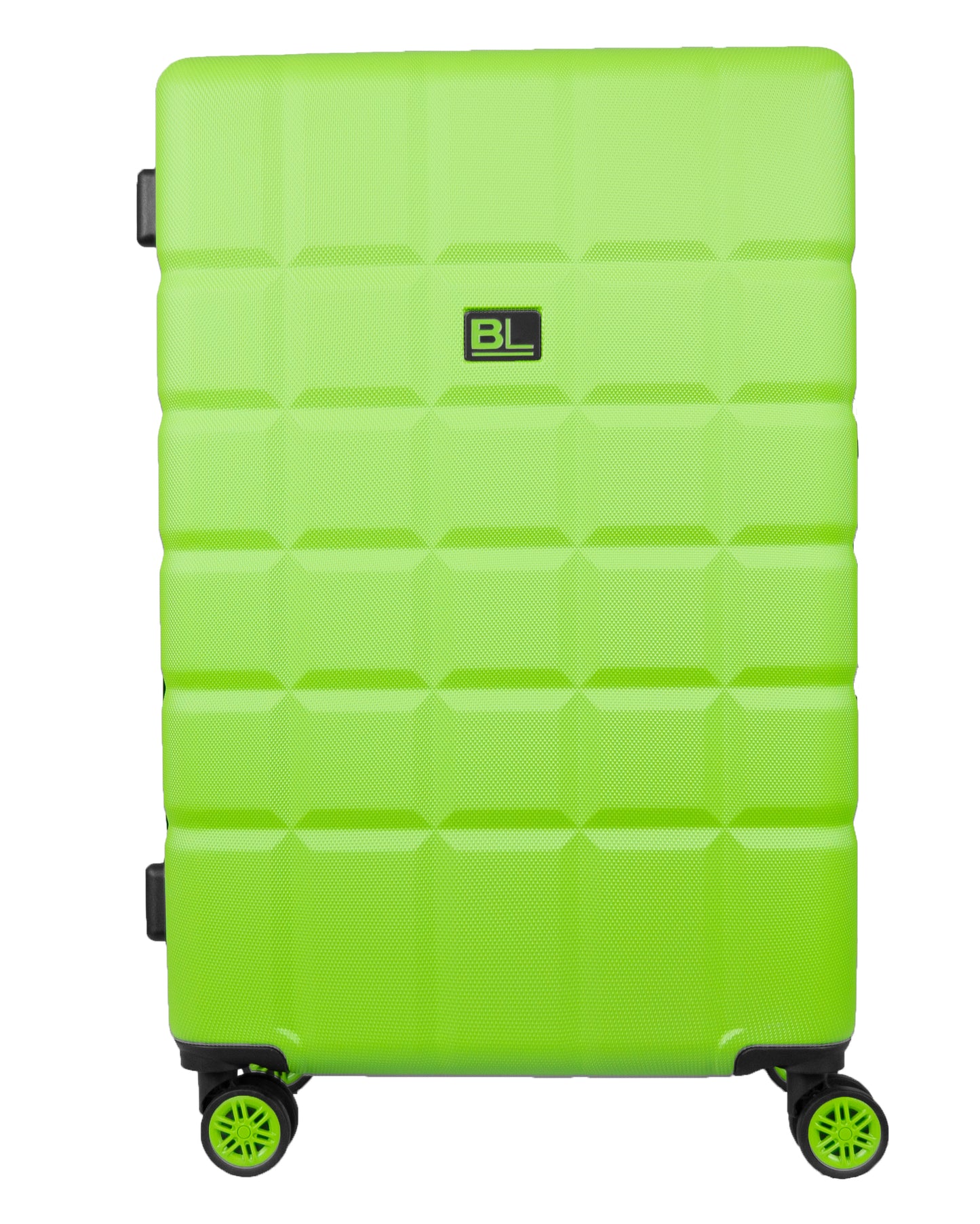 Hard Shell Luggage with 4 Spinner Wheels, Green