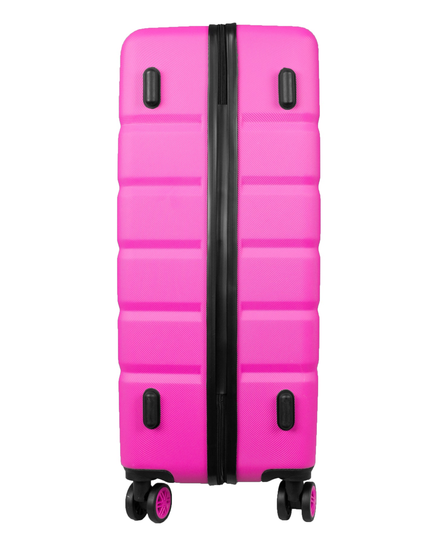 Hard Shell Luggage with 4 Spinner Wheels, Pink
