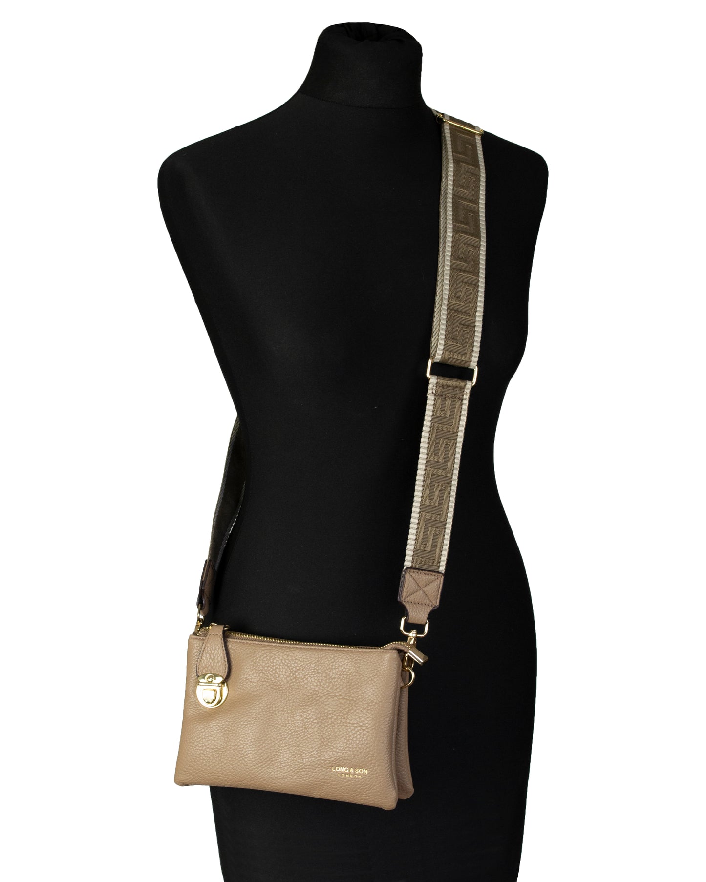 2in1 Shoulder Bag and Clutch / Wrist Bag