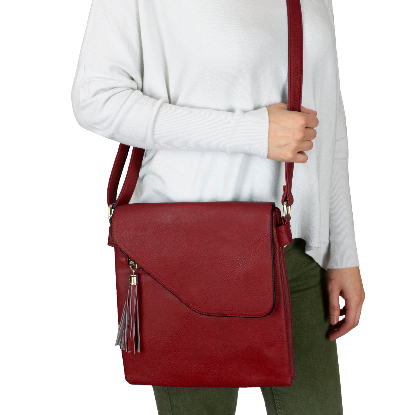Asymmetric Crossbody / Shoulder Bag