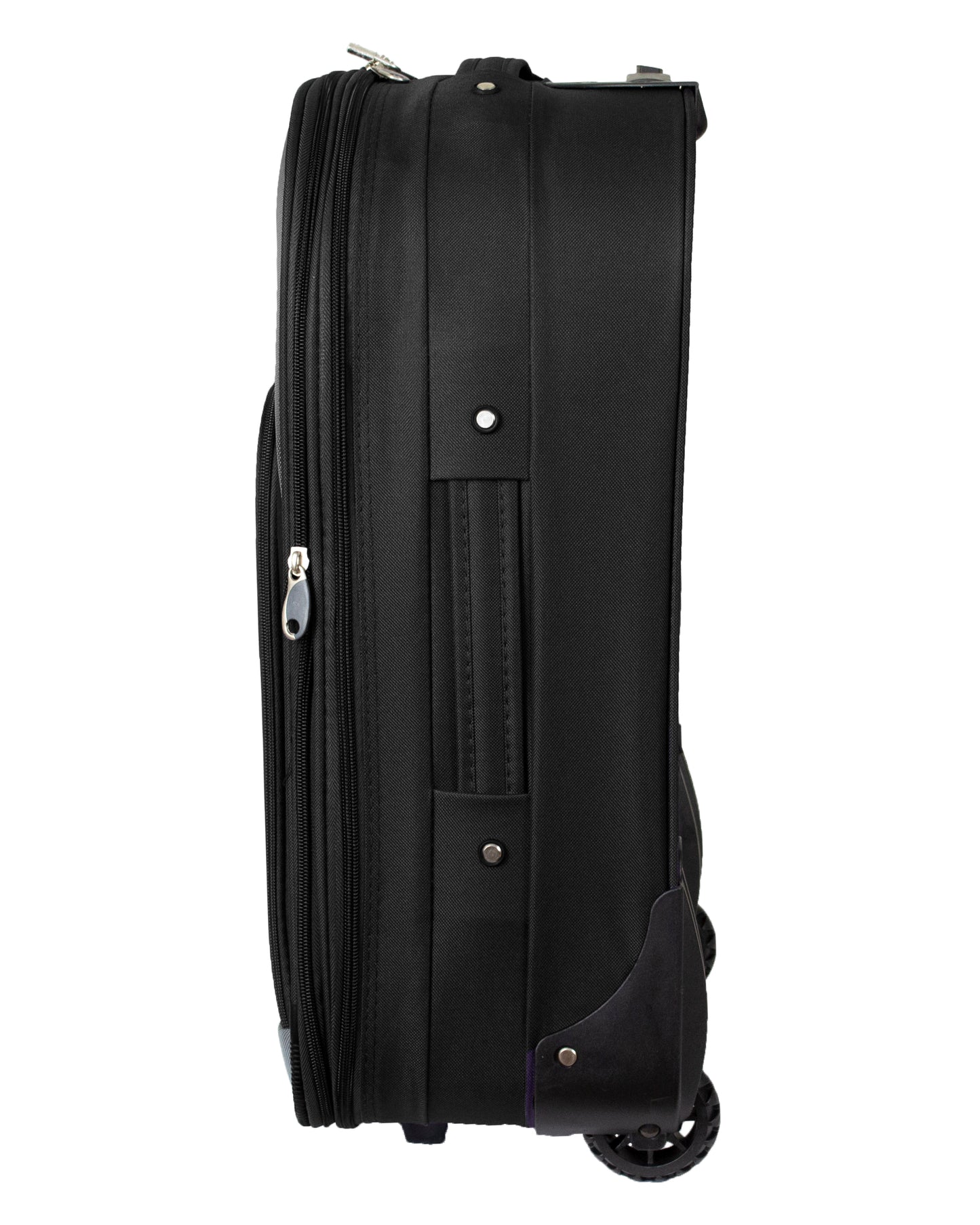 2 Wheels Soft Case Luggage Black