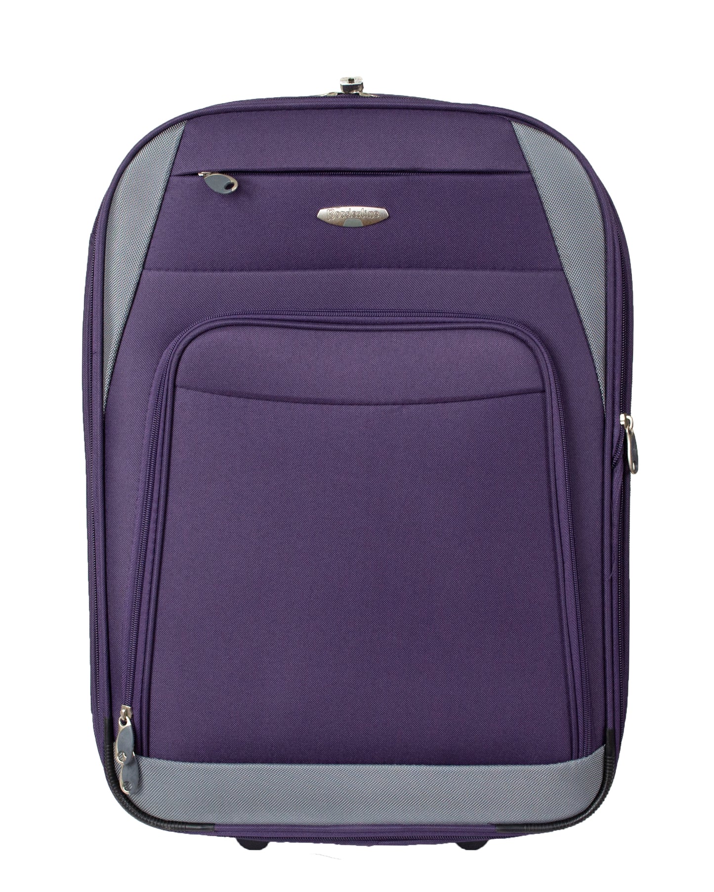 2 Wheels Soft Case Luggage Purple