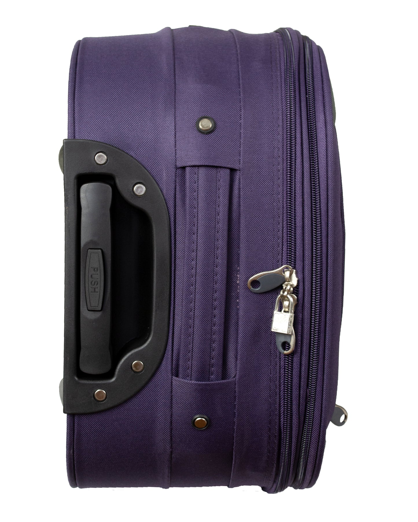 2 Wheels Soft Case Luggage Purple