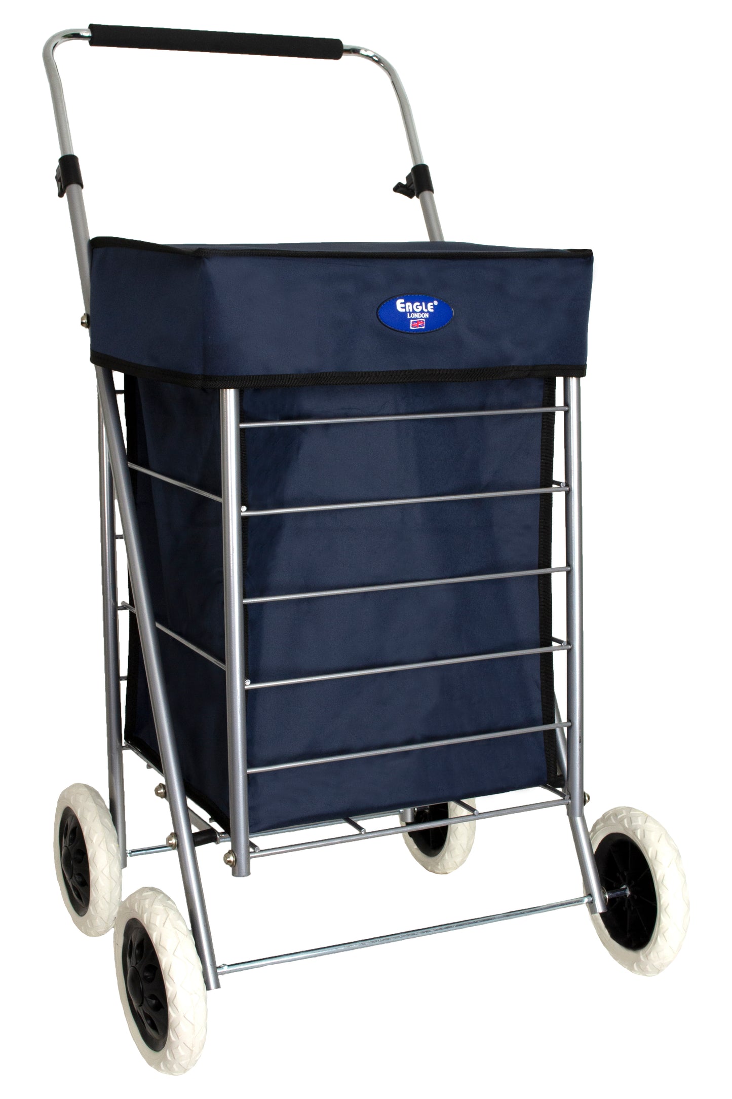 4 Wheels Lightweight Shopping Trolley