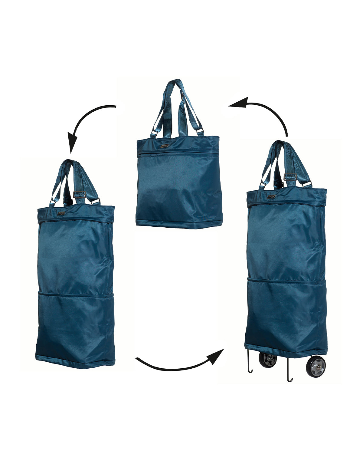 Ladies Trendy Shopping Trolley Foldable Designer Bag