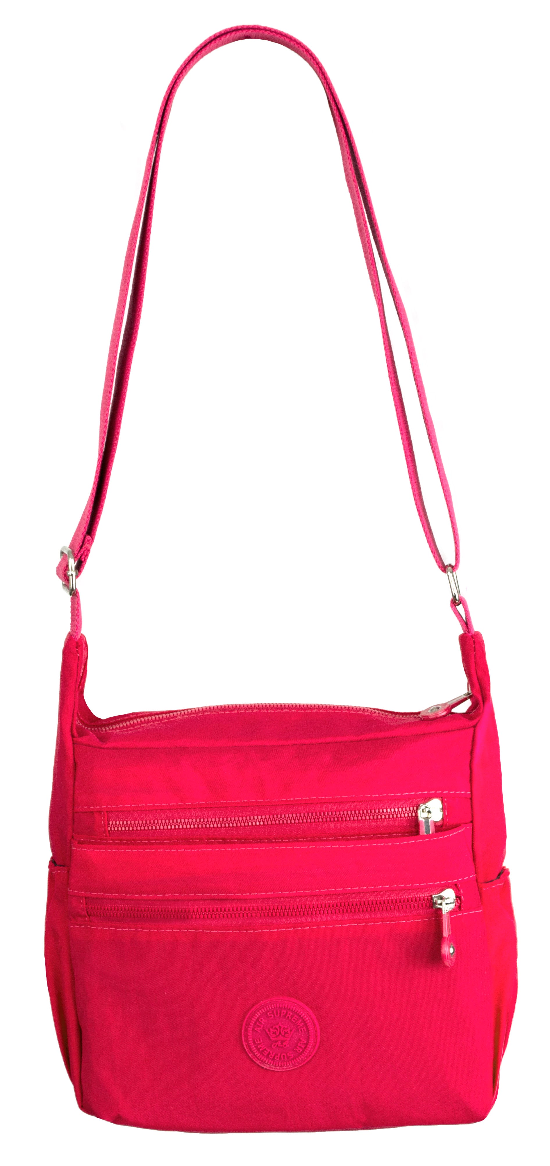 Nylon Cross body Bag Plain Colours